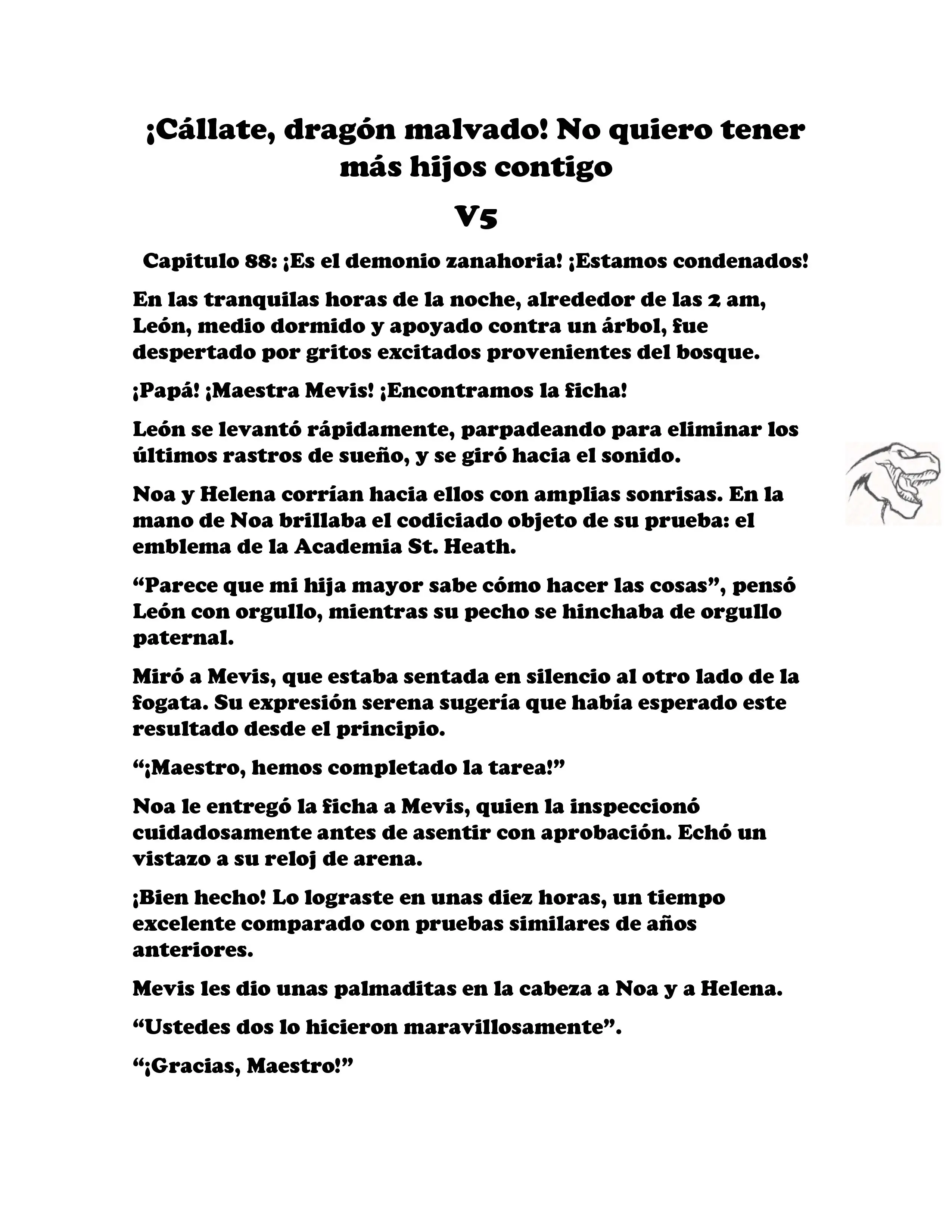 ¡Callate, dragon malvado! No quiero tener mas hijos contigo. (Novela) - Capítulo 658 - Página 2 - LectorTMOo