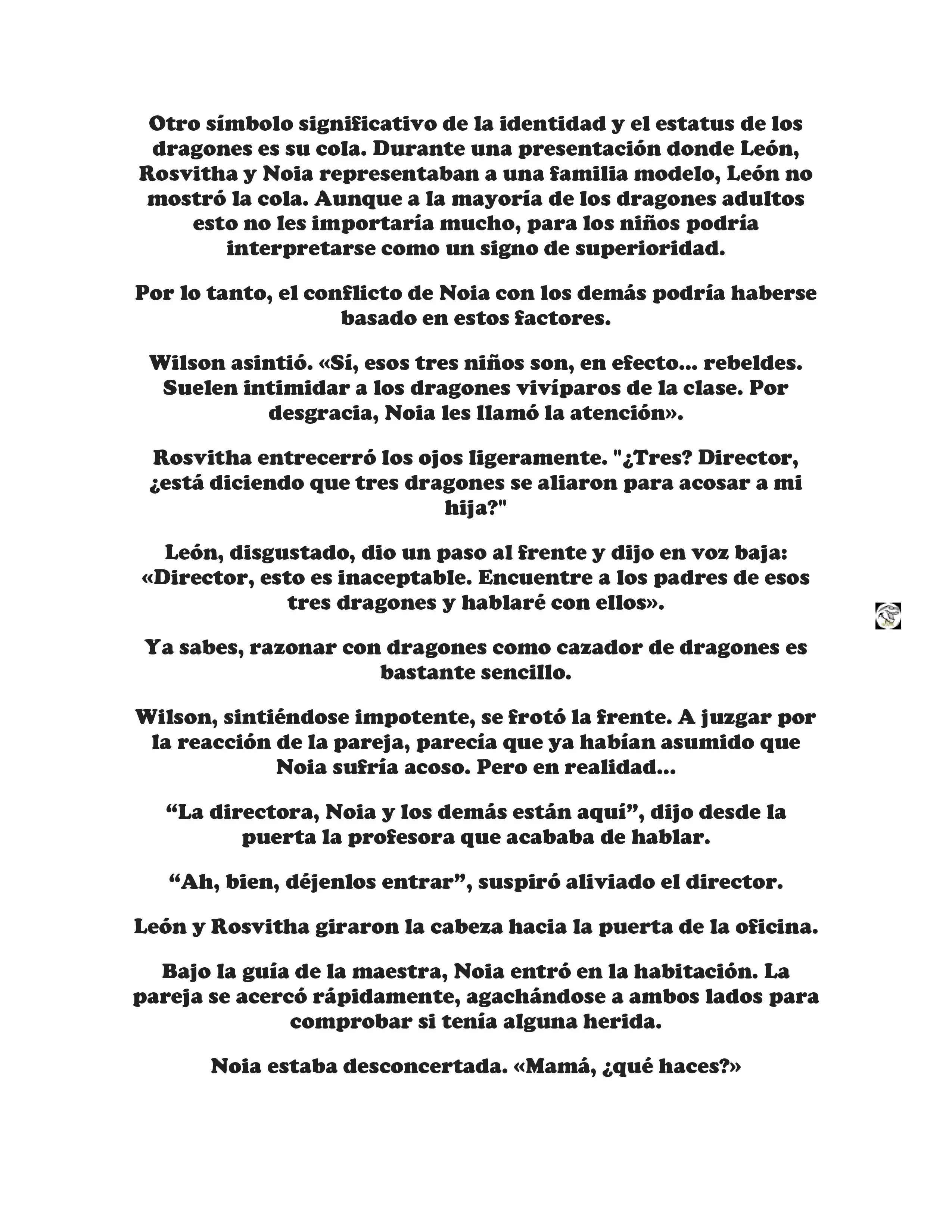 ¡Callate, dragon malvado! No quiero tener mas hijos contigo. (Novela) - Capítulo 67 - Página 5 - LectorTMOo