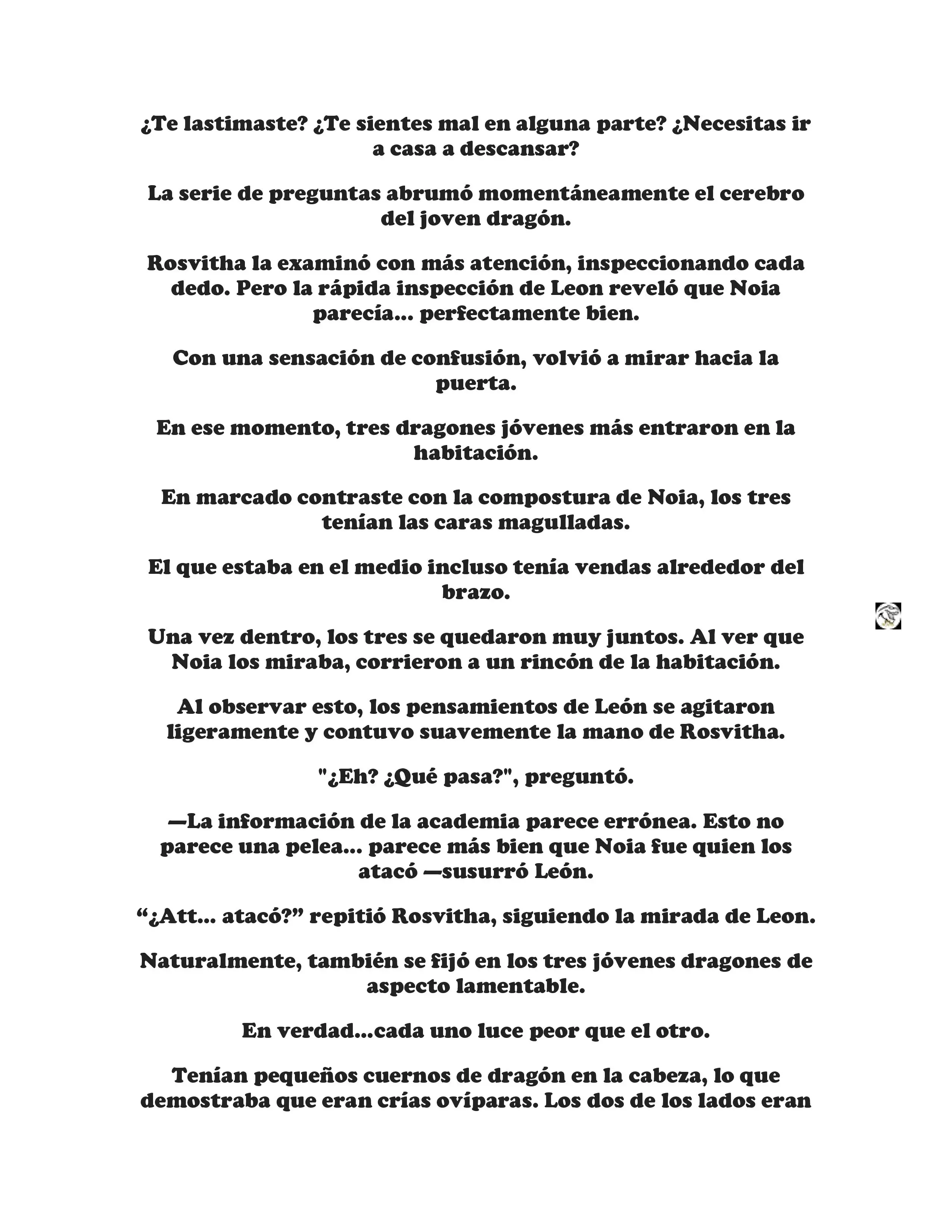 ¡Callate, dragon malvado! No quiero tener mas hijos contigo. (Novela) - Capítulo 67 - Página 6 - LectorTMOo