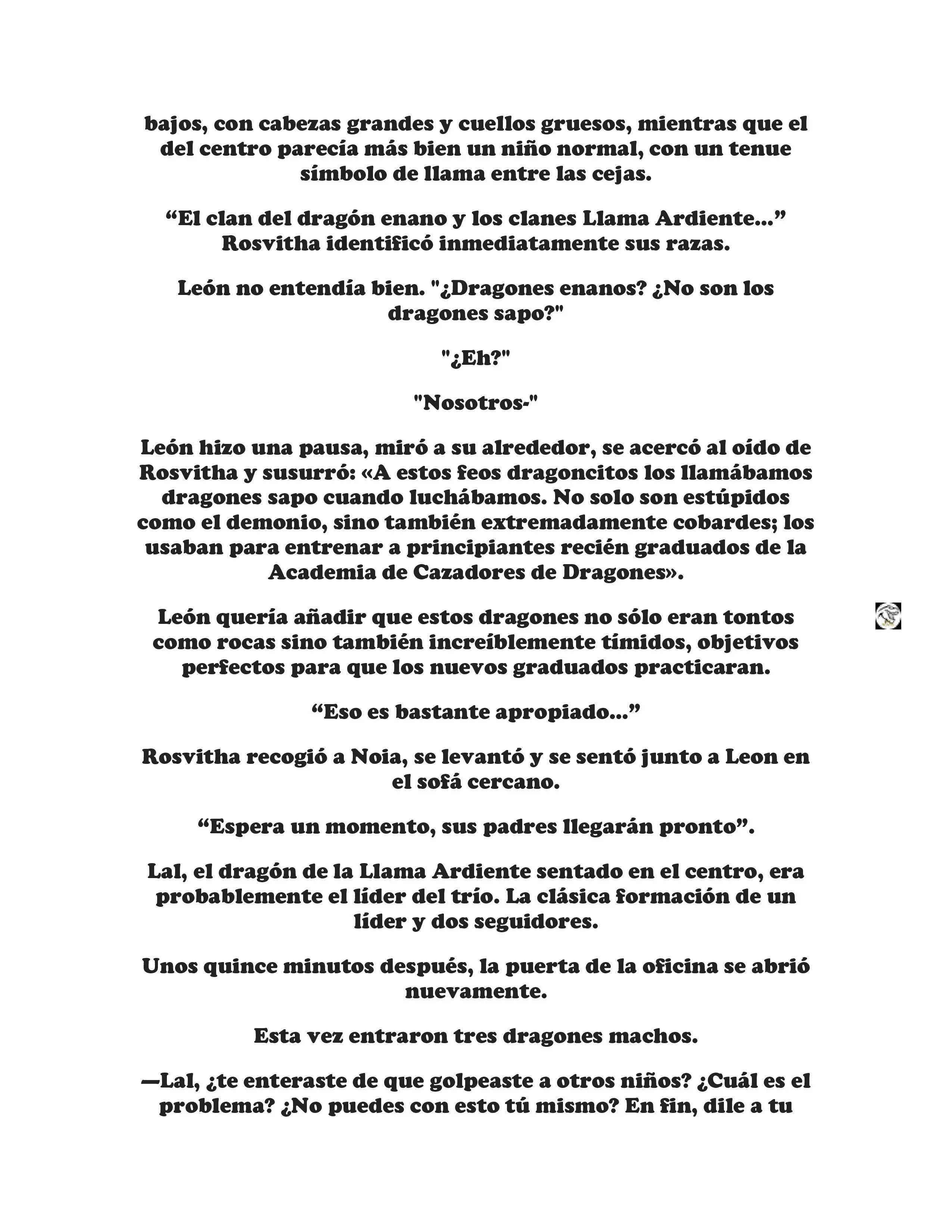 ¡Callate, dragon malvado! No quiero tener mas hijos contigo. (Novela) - Capítulo 67 - Página 7 - LectorTMOo