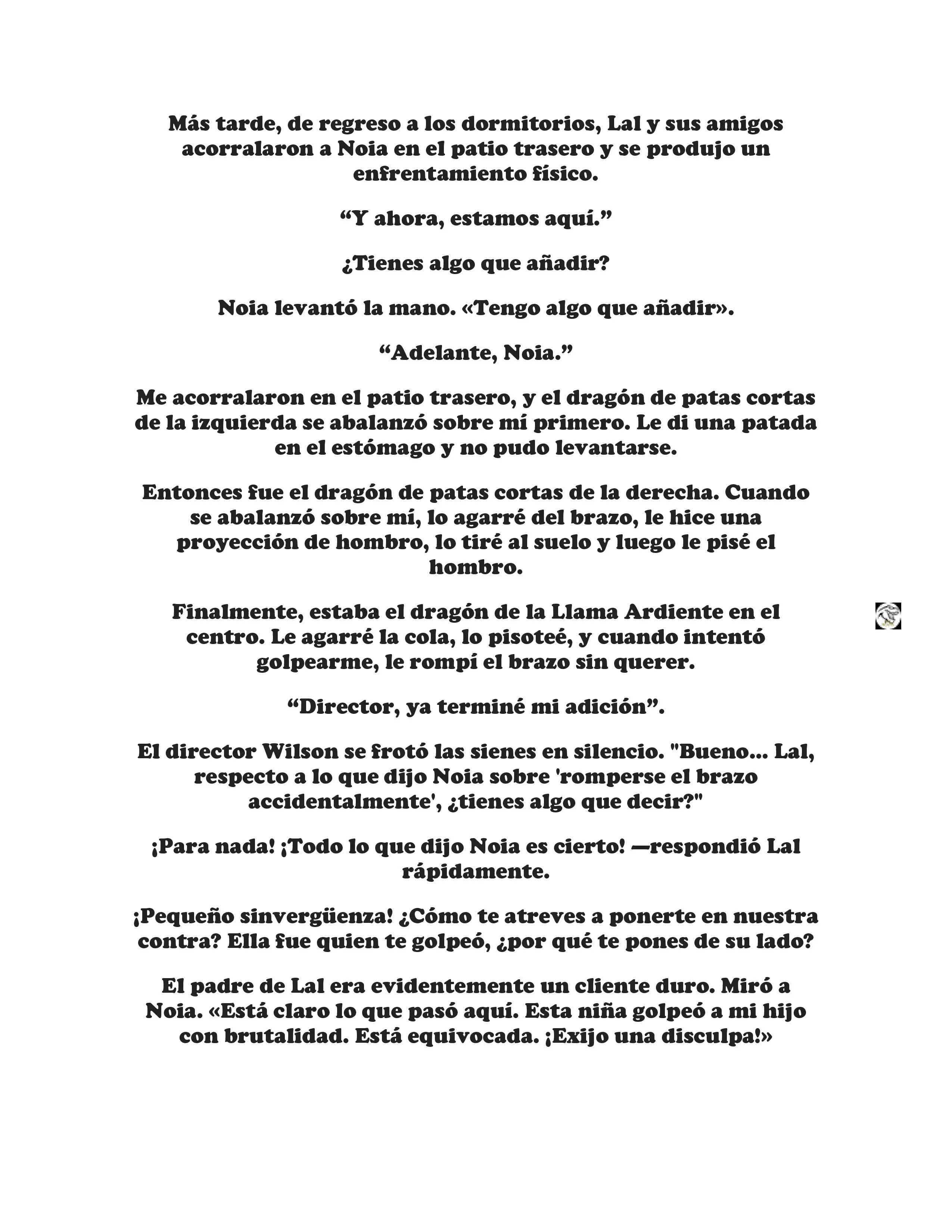 ¡Callate, dragon malvado! No quiero tener mas hijos contigo. (Novela) - Capítulo 67 - Página 9 - LectorTMOo