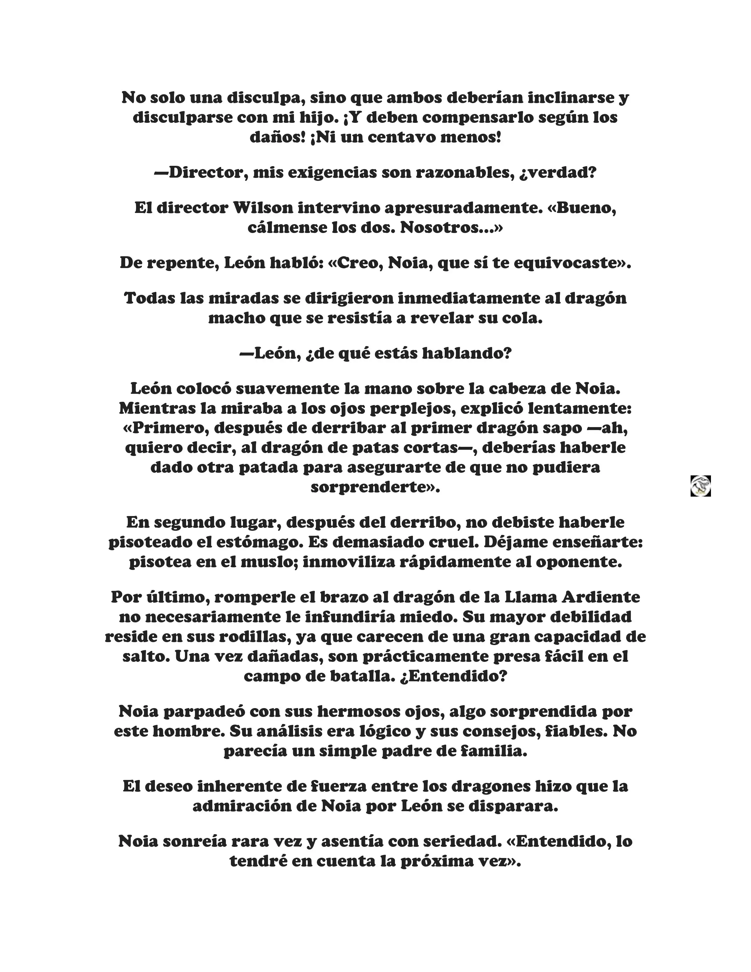 ¡Callate, dragon malvado! No quiero tener mas hijos contigo. (Novela) - Capítulo 67 - Página 10 - LectorTMOo