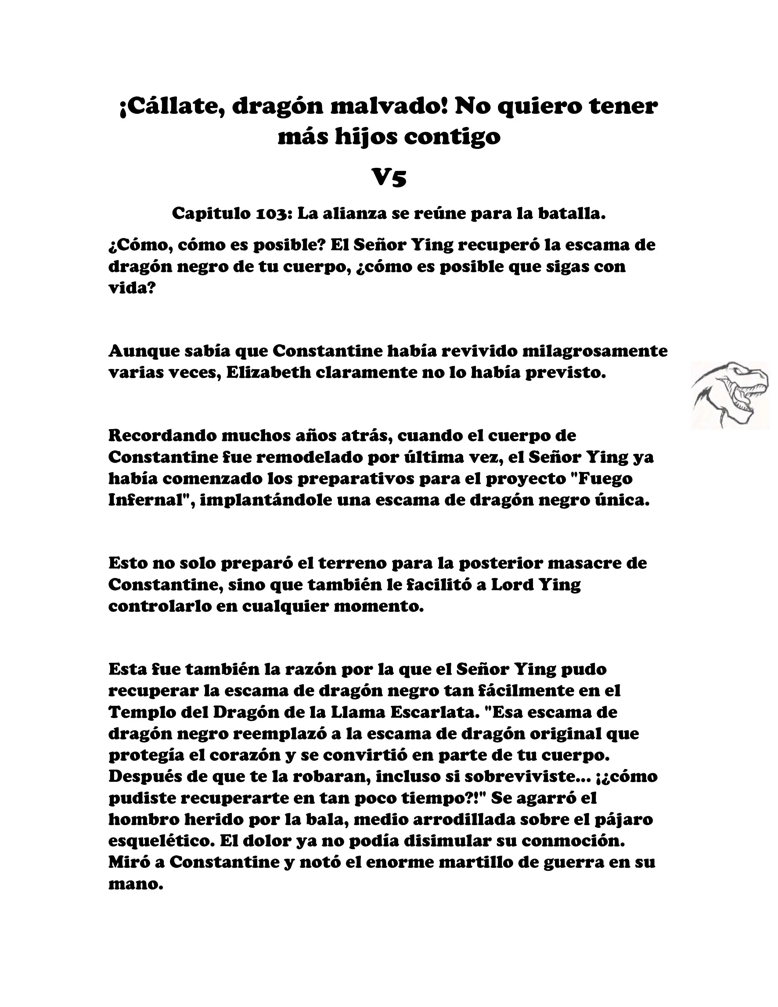 ¡Callate, dragon malvado! No quiero tener mas hijos contigo. (Novela) - Capítulo 673 - Página 2 - LectorTMOo