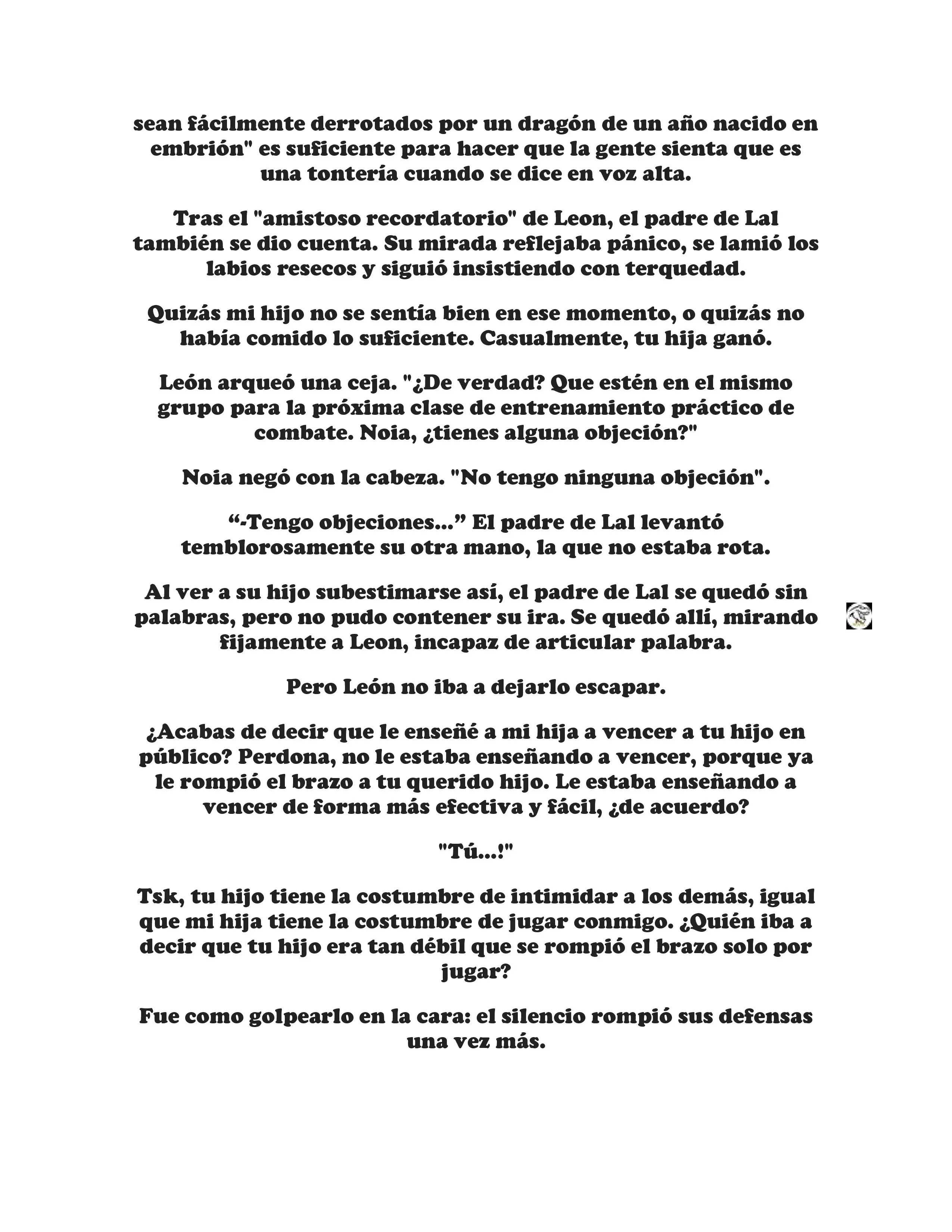 ¡Callate, dragon malvado! No quiero tener mas hijos contigo. (Novela) - Capítulo 68 - Página 6 - LectorTMOo