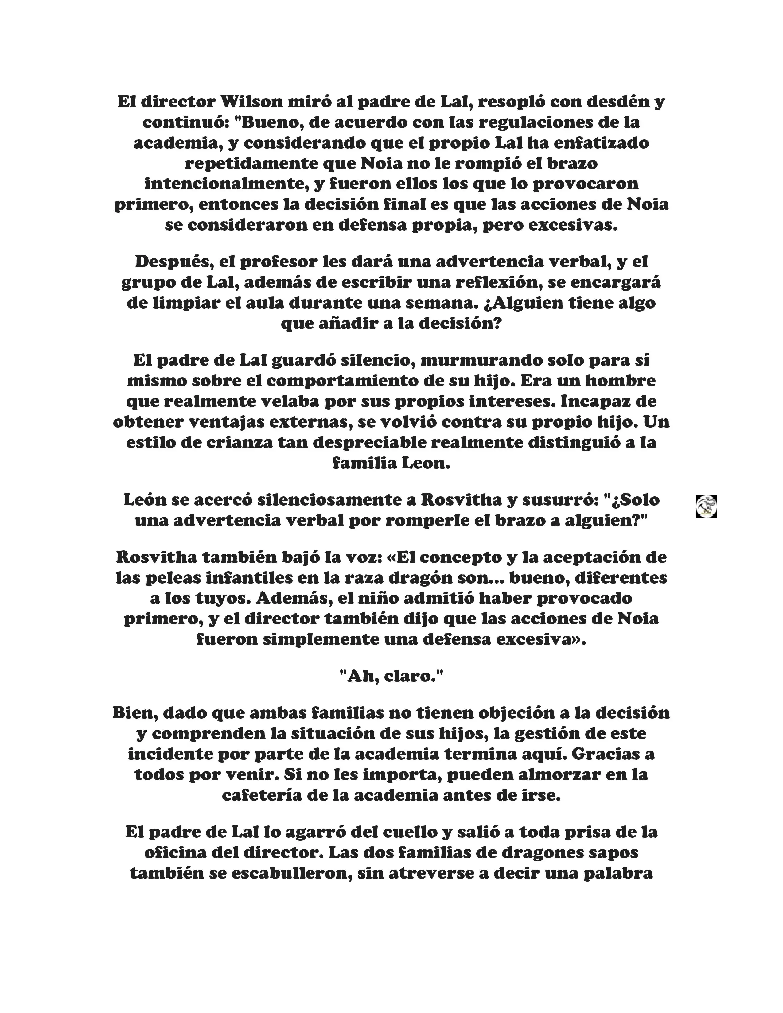 ¡Callate, dragon malvado! No quiero tener mas hijos contigo. (Novela) - Capítulo 68 - Página 8 - LectorTMOo