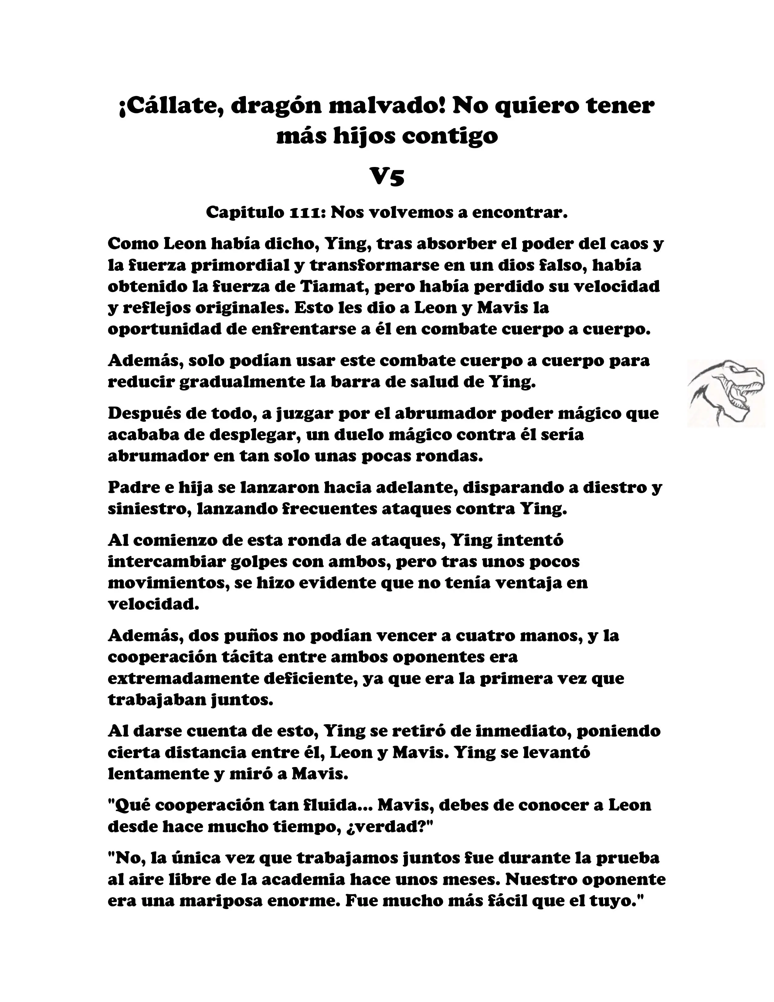 ¡Callate, dragon malvado! No quiero tener mas hijos contigo. (Novela) - Capítulo 681 - Página 2 - LectorTMOo