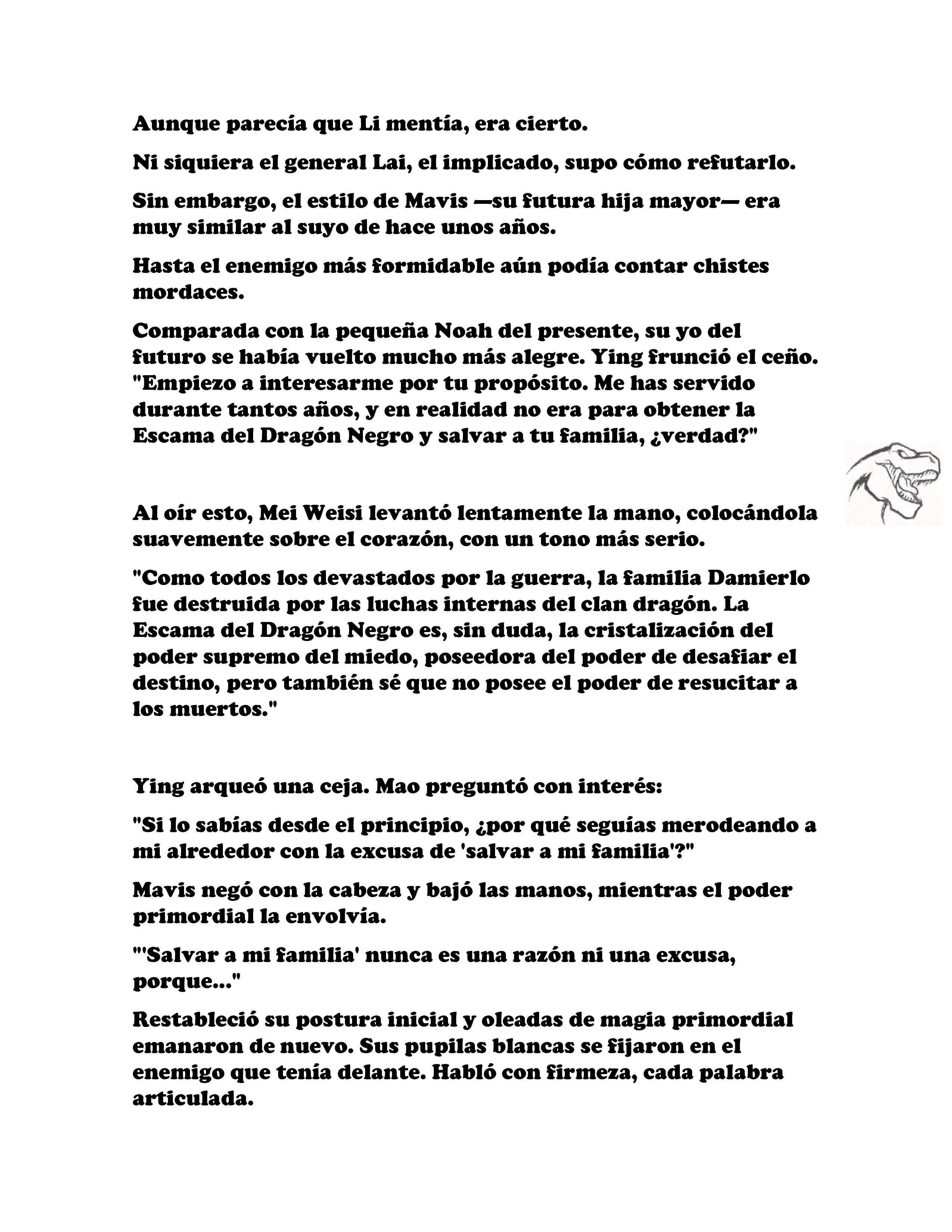 ¡Callate, dragon malvado! No quiero tener mas hijos contigo. (Novela) - Capítulo 681 - Página 3 - LectorTMOo