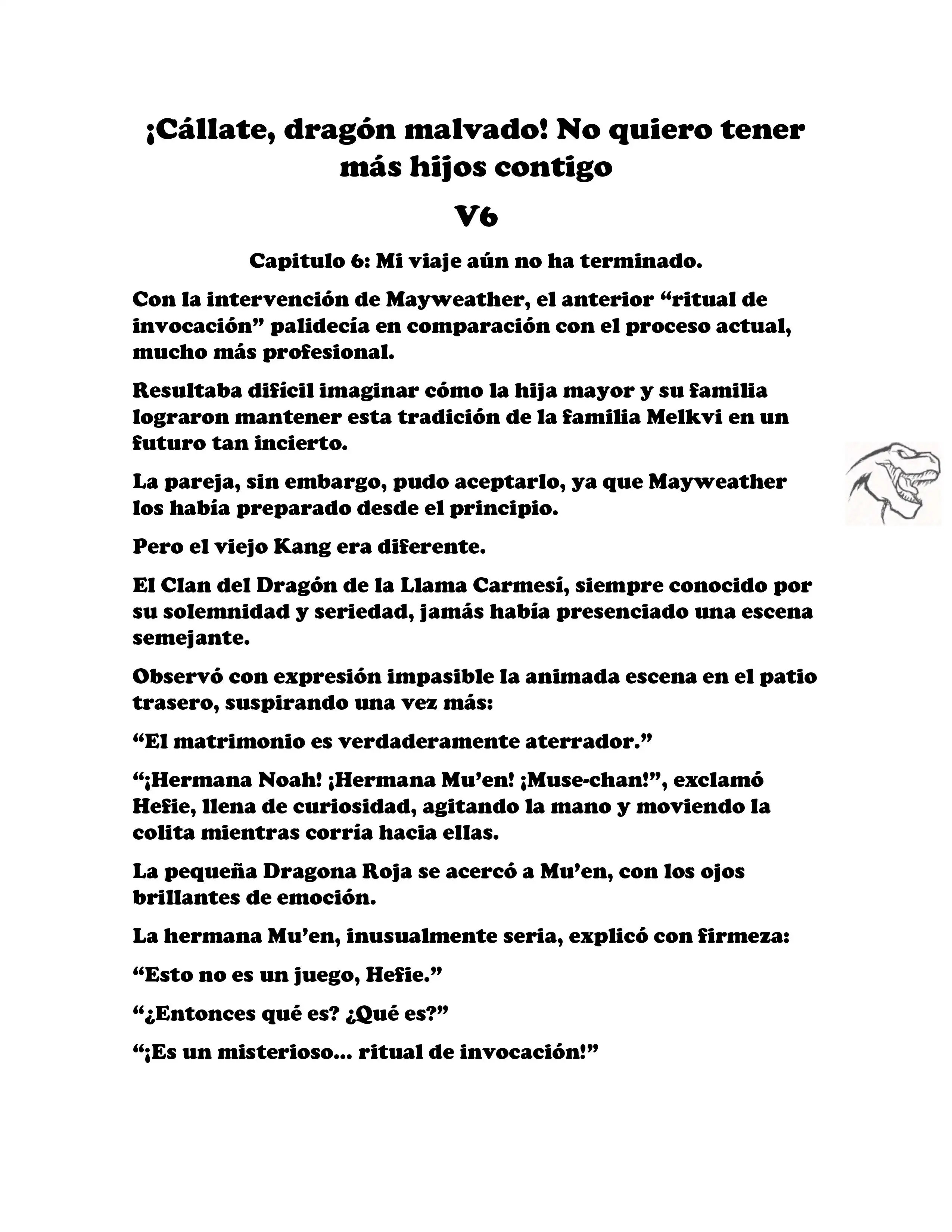 ¡Callate, dragon malvado! No quiero tener mas hijos contigo. (Novela) - Capítulo 687 - Página 2 - LectorTMOo