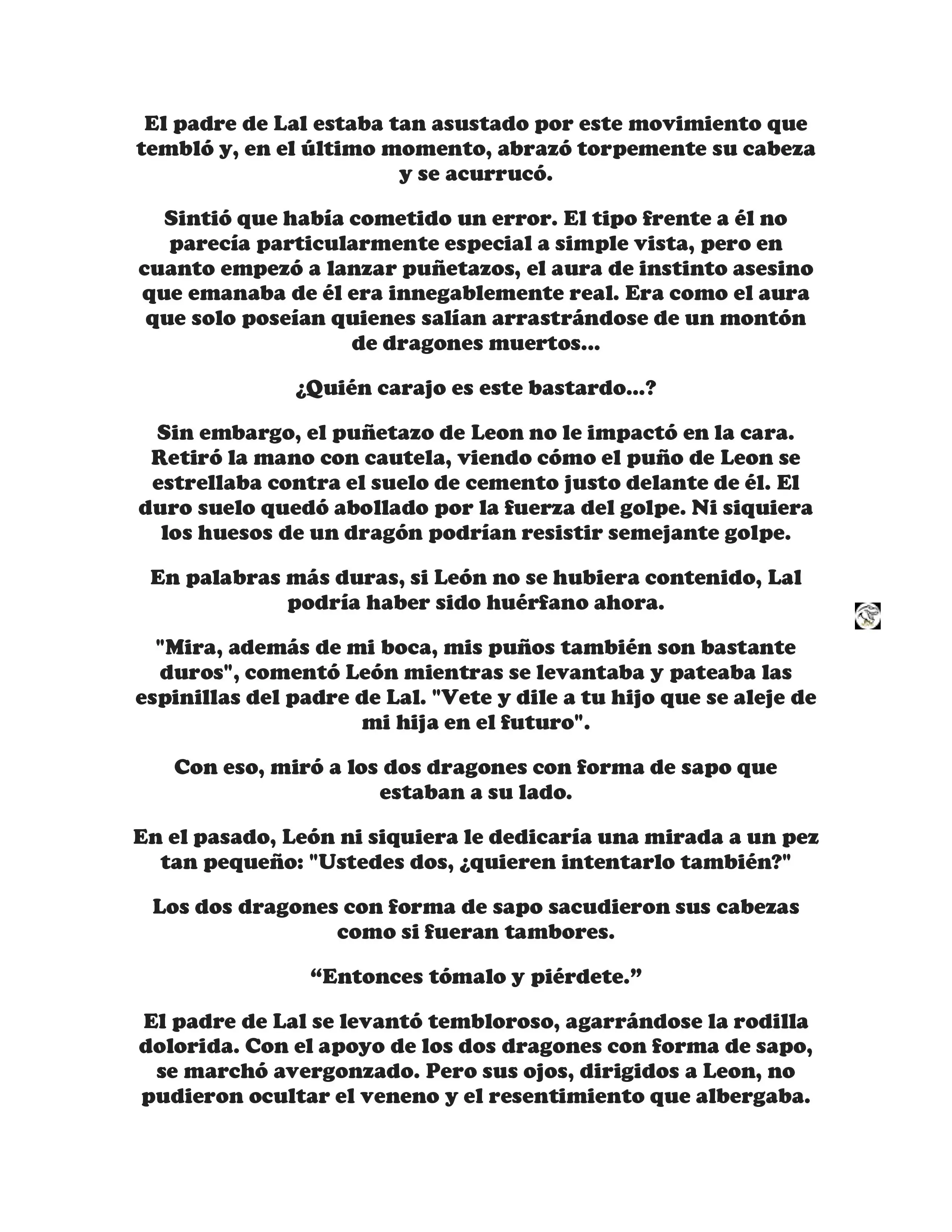 ¡Callate, dragon malvado! No quiero tener mas hijos contigo. (Novela) - Capítulo 69 - Página 5 - LectorTMOo