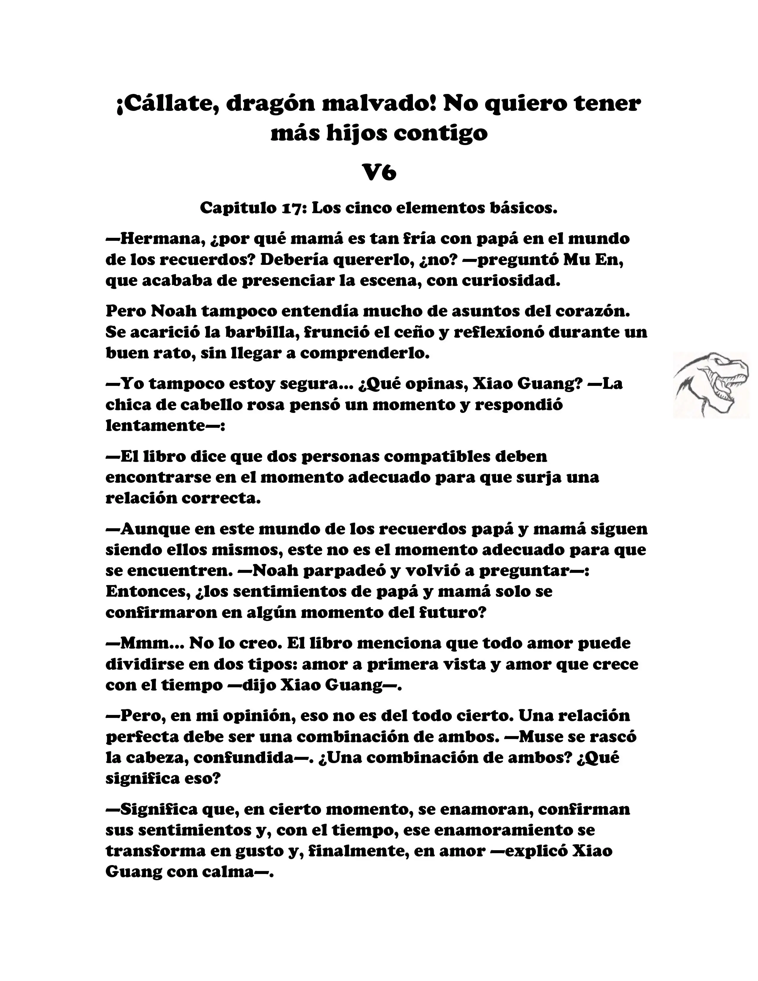 ¡Callate, dragon malvado! No quiero tener mas hijos contigo. (Novela) - Capítulo 698 - Página 2 - LectorTMOo