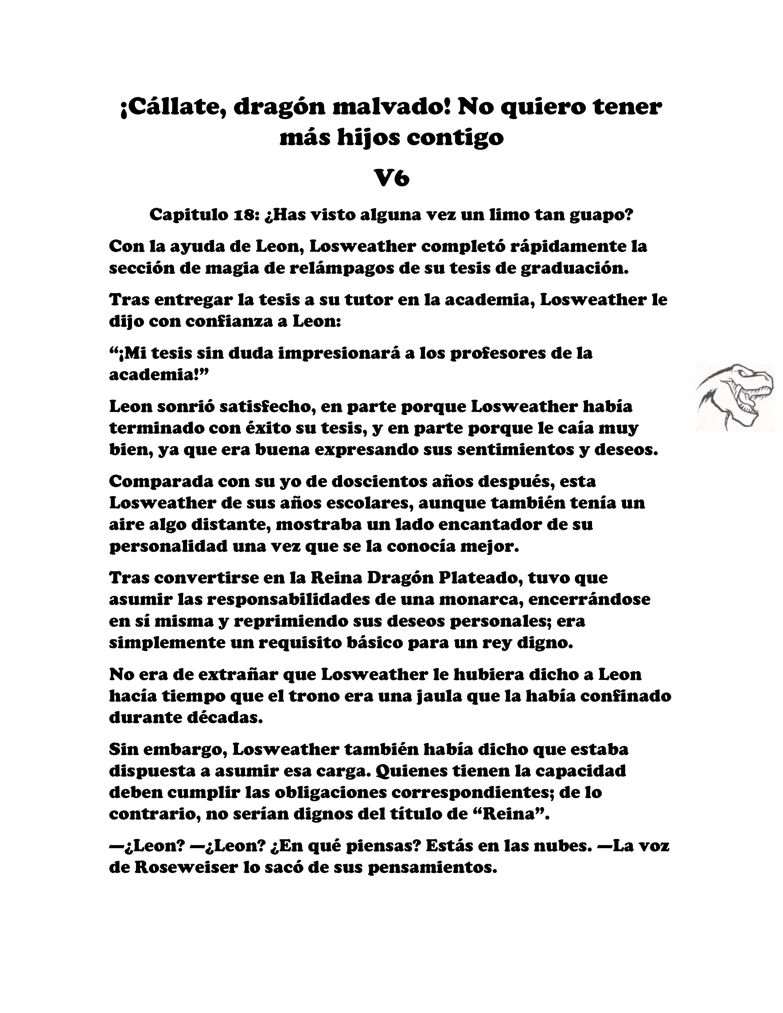 ¡Callate, dragon malvado! No quiero tener mas hijos contigo. (Novela) - Capítulo 699 - Página 2 - LectorTMOo
