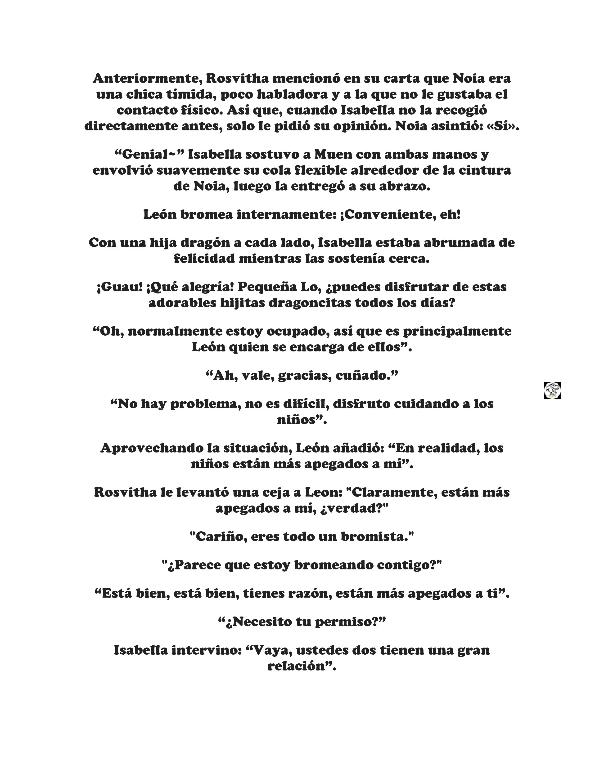 ¡Callate, dragon malvado! No quiero tener mas hijos contigo. (Novela) - Capítulo 70 - Página 6 - LectorTMOo