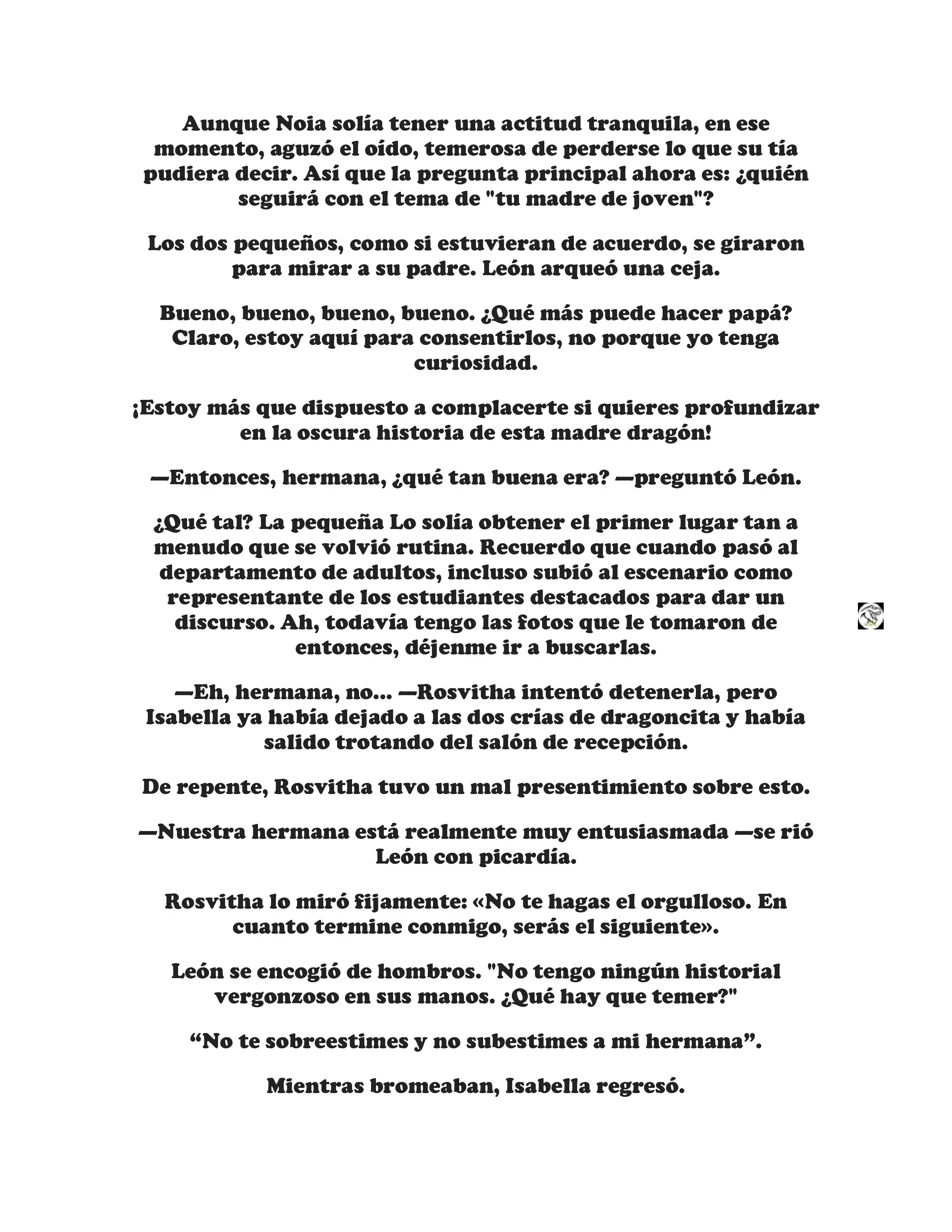 ¡Callate, dragon malvado! No quiero tener mas hijos contigo. (Novela) - Capítulo 70 - Página 8 - LectorTMOo