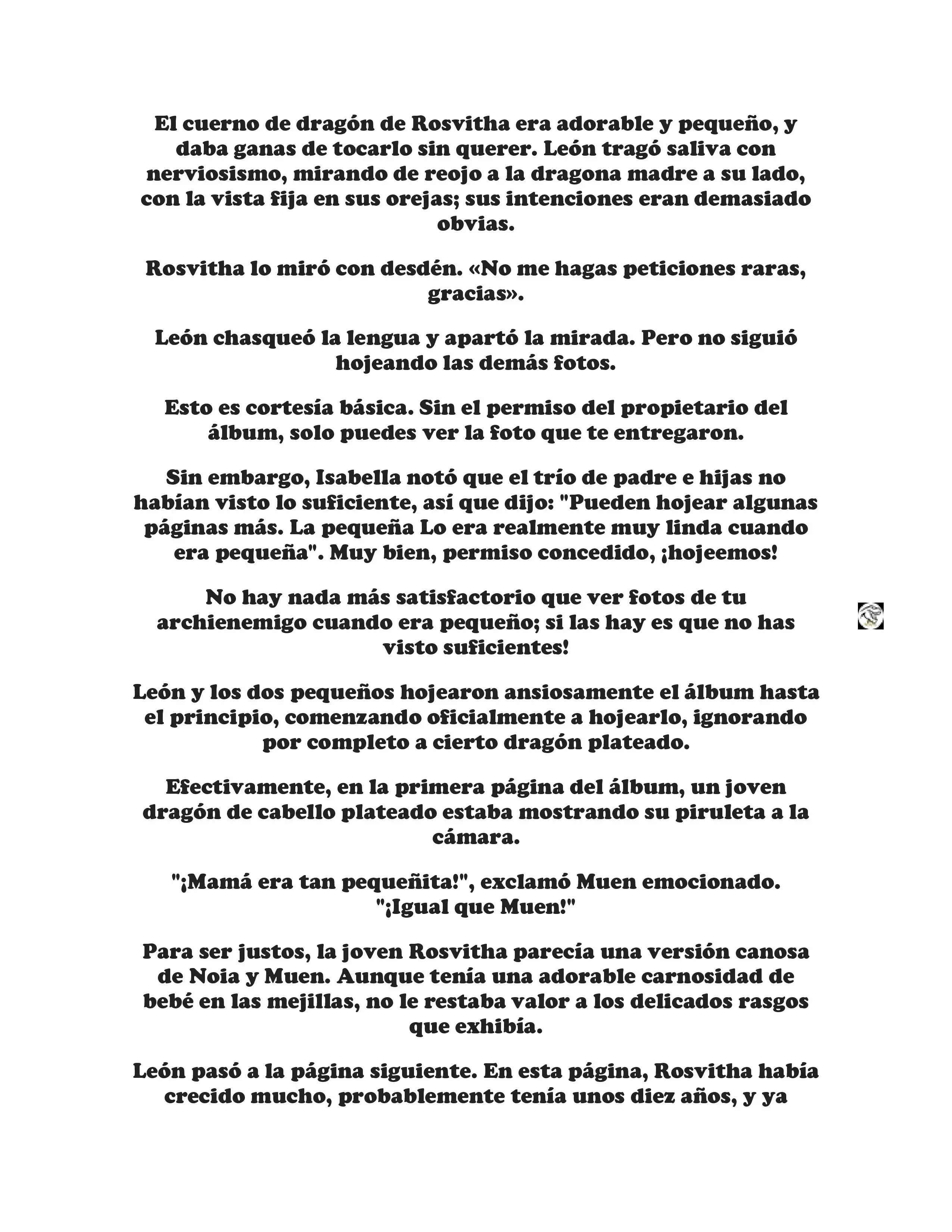 ¡Callate, dragon malvado! No quiero tener mas hijos contigo. (Novela) - Capítulo 70 - Página 10 - LectorTMOo