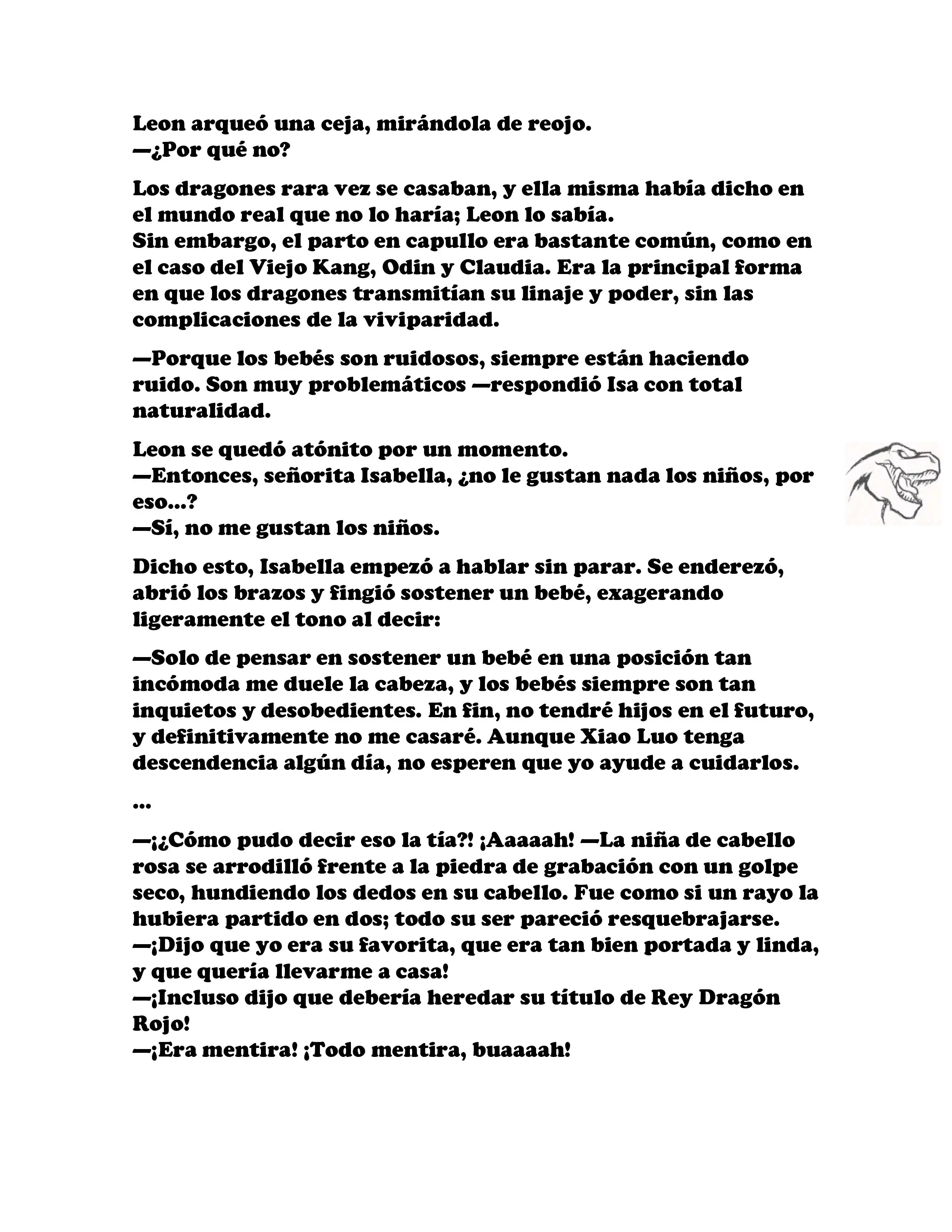 ¡Callate, dragon malvado! No quiero tener mas hijos contigo. (Novela) - Capítulo 701 - Página 4 - LectorTMOo