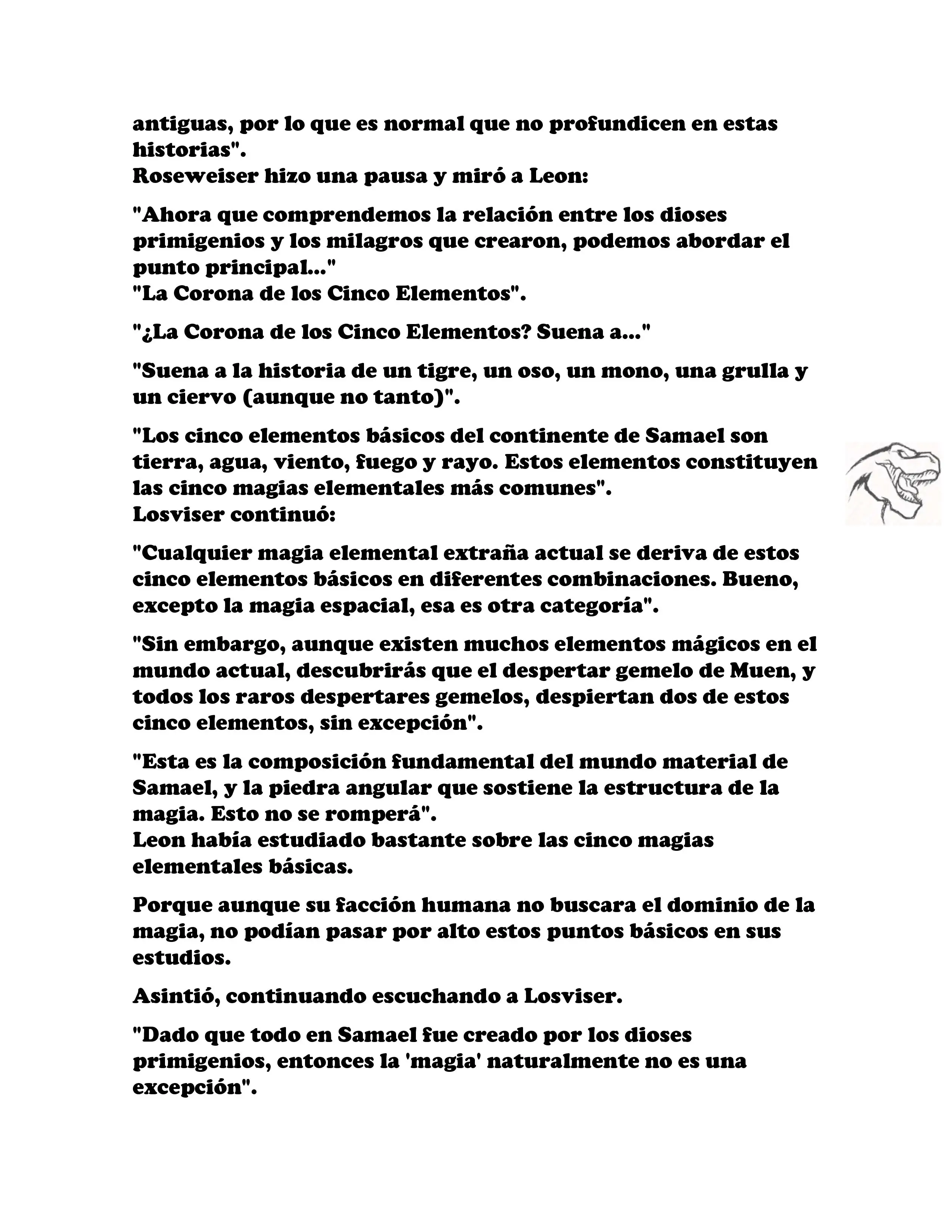 ¡Callate, dragon malvado! No quiero tener mas hijos contigo. (Novela) - Capítulo 704 - Página 5 - LectorTMOo
