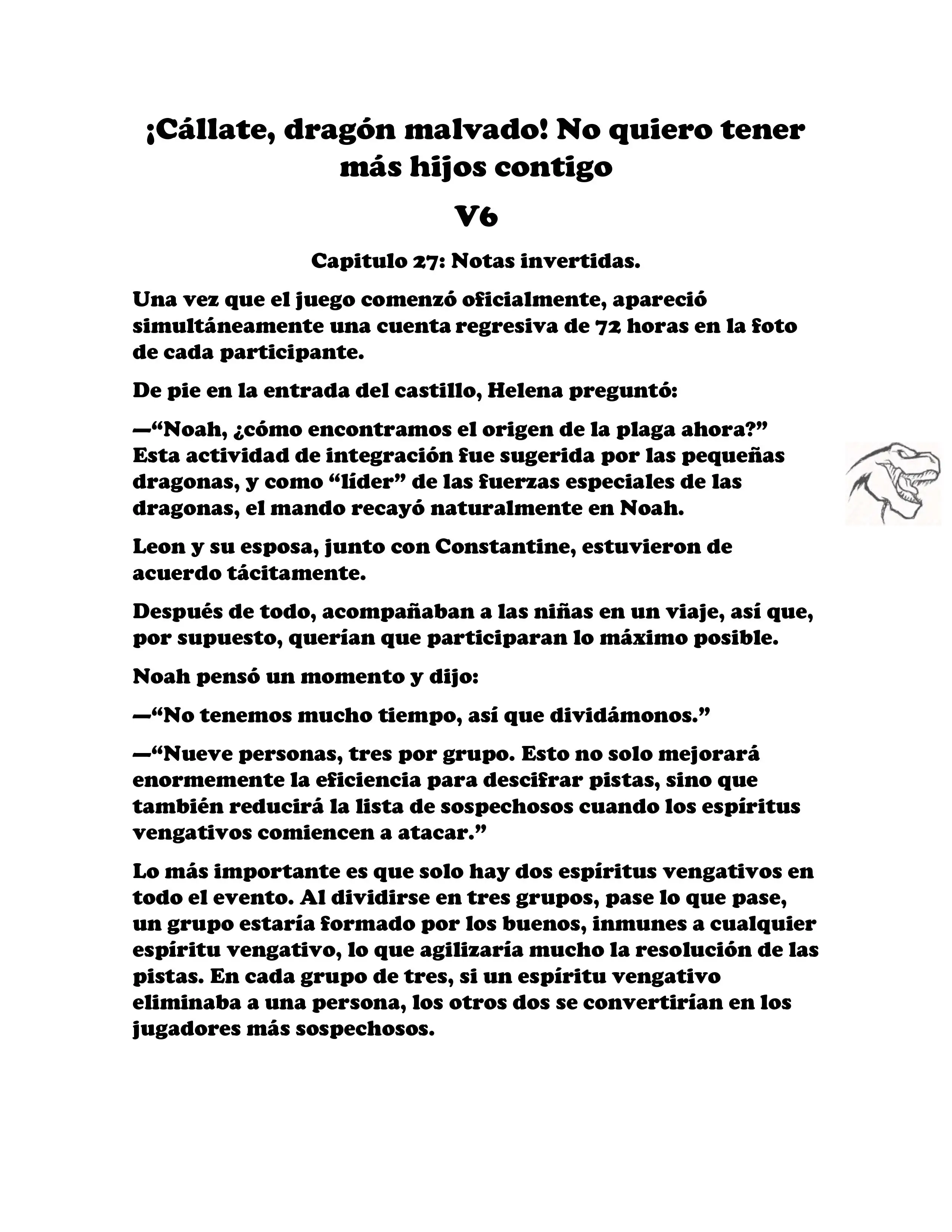 ¡Callate, dragon malvado! No quiero tener mas hijos contigo. (Novela) - Capítulo 708 - Página 2 - LectorTMOo