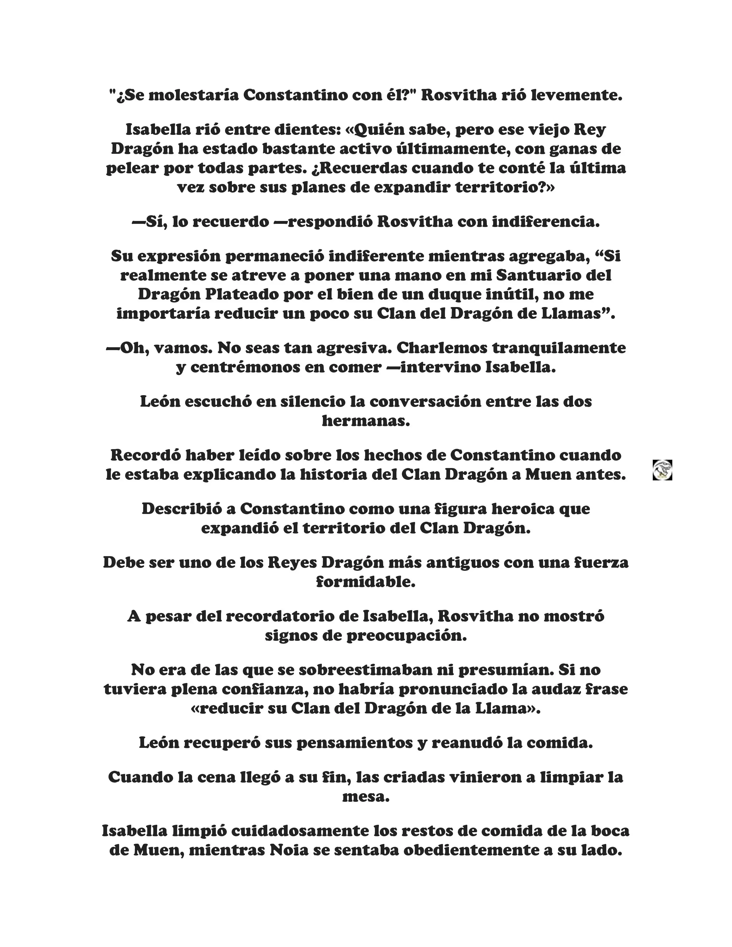 ¡Callate, dragon malvado! No quiero tener mas hijos contigo. (Novela) - Capítulo 71 - Página 4 - LectorTMOo