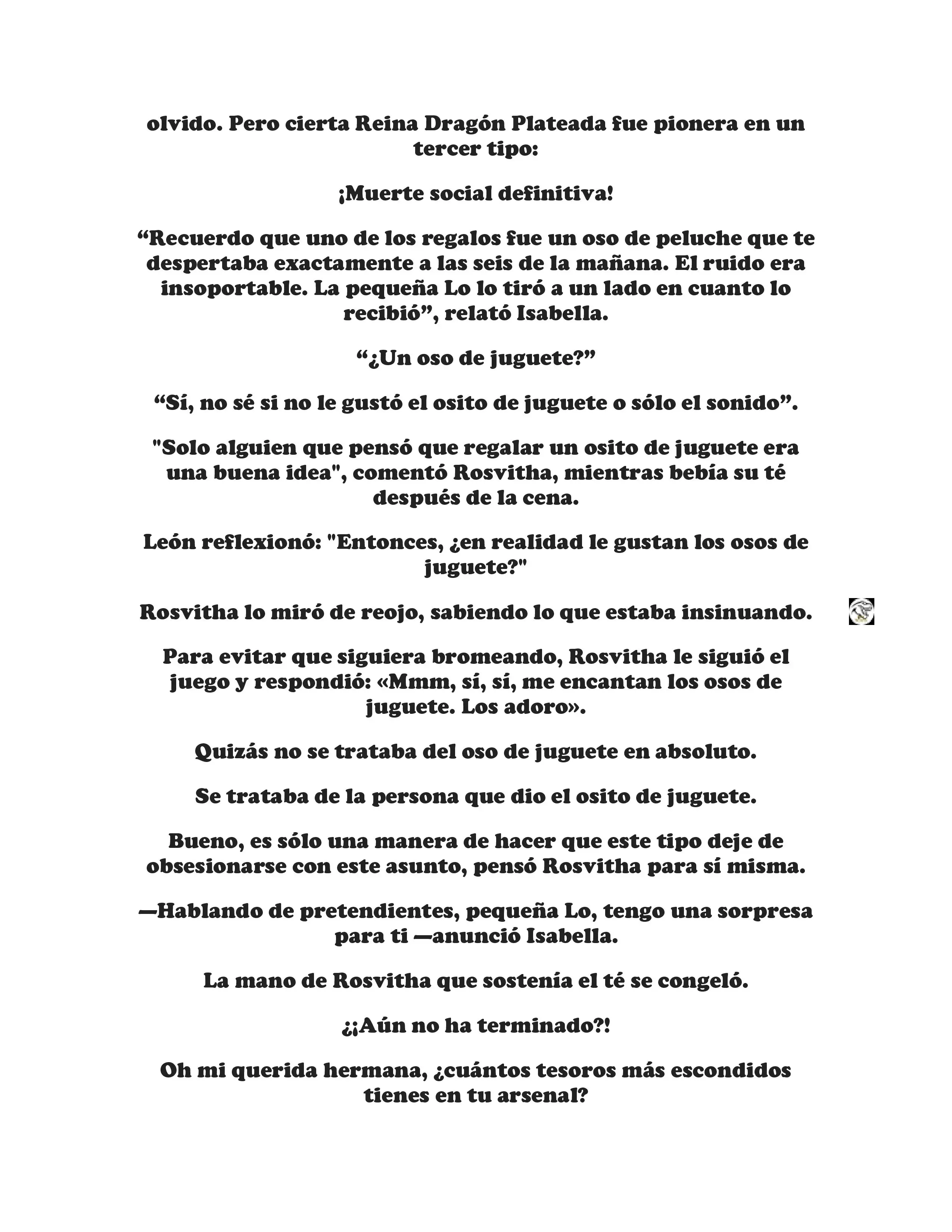 ¡Callate, dragon malvado! No quiero tener mas hijos contigo. (Novela) - Capítulo 71 - Página 6 - LectorTMOo