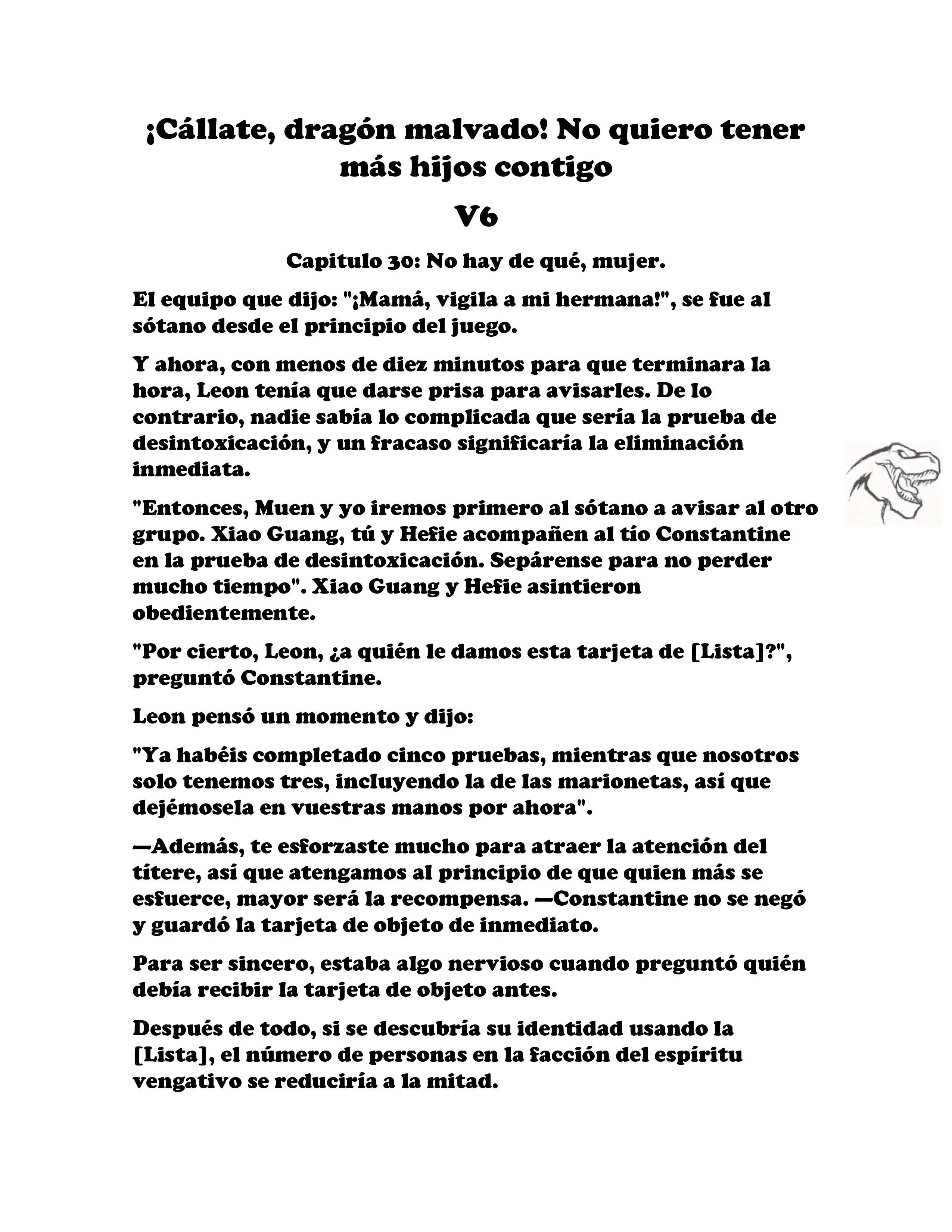 ¡Callate, dragon malvado! No quiero tener mas hijos contigo. (Novela) - Capítulo 711 - Página 2 - LectorTMOo