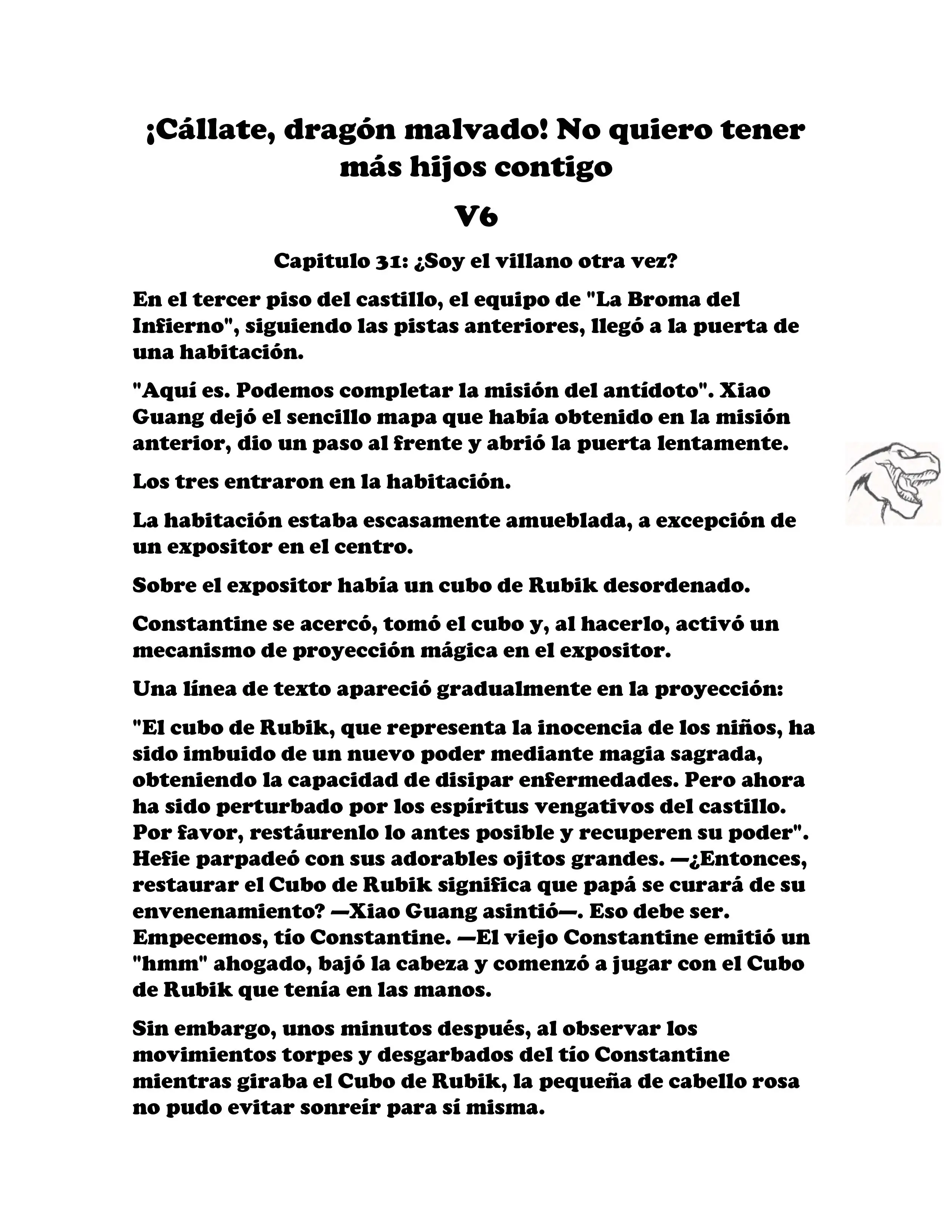 ¡Callate, dragon malvado! No quiero tener mas hijos contigo. (Novela) - Capítulo 712 - Página 2 - LectorTMOo