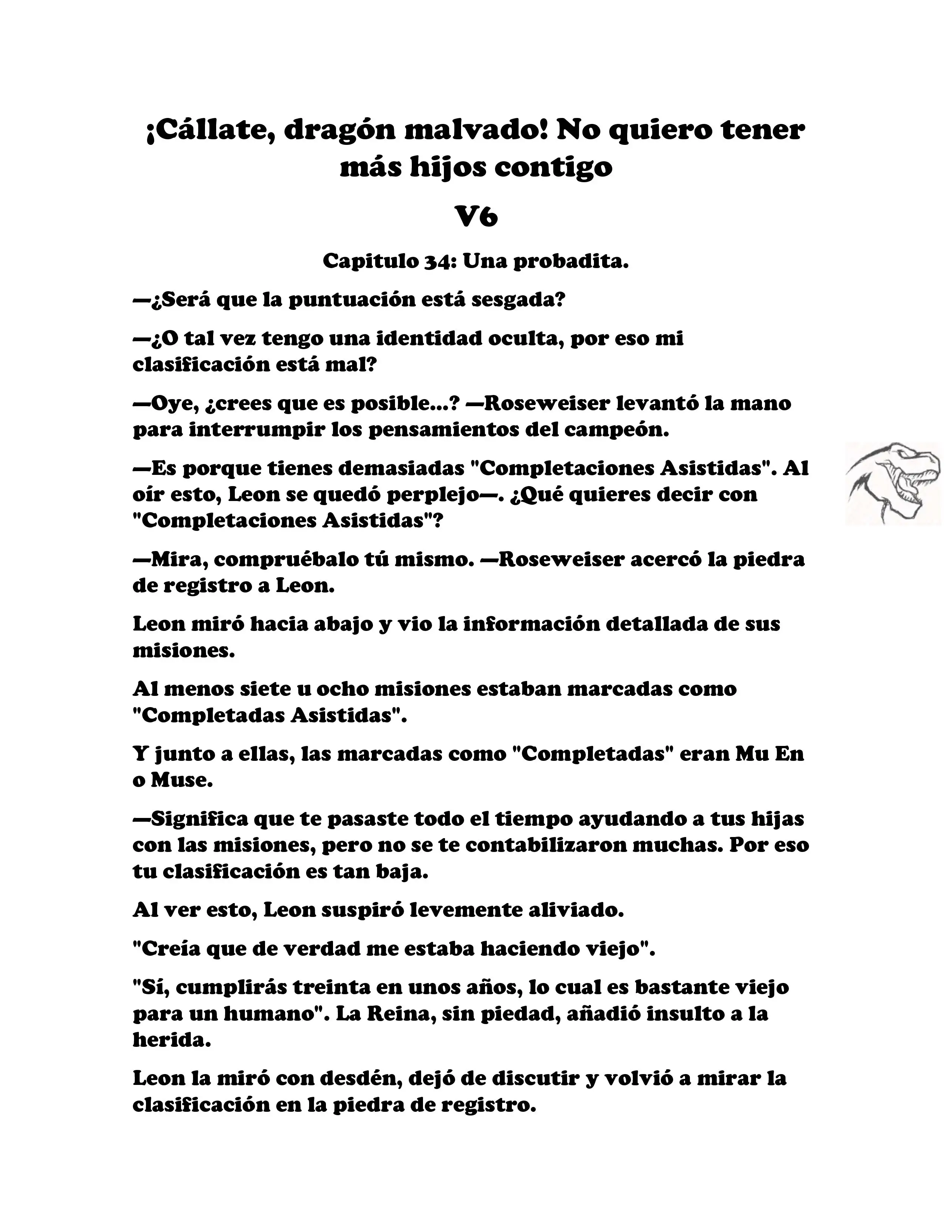¡Callate, dragon malvado! No quiero tener mas hijos contigo. (Novela) - Capítulo 715 - Página 2 - LectorTMOo