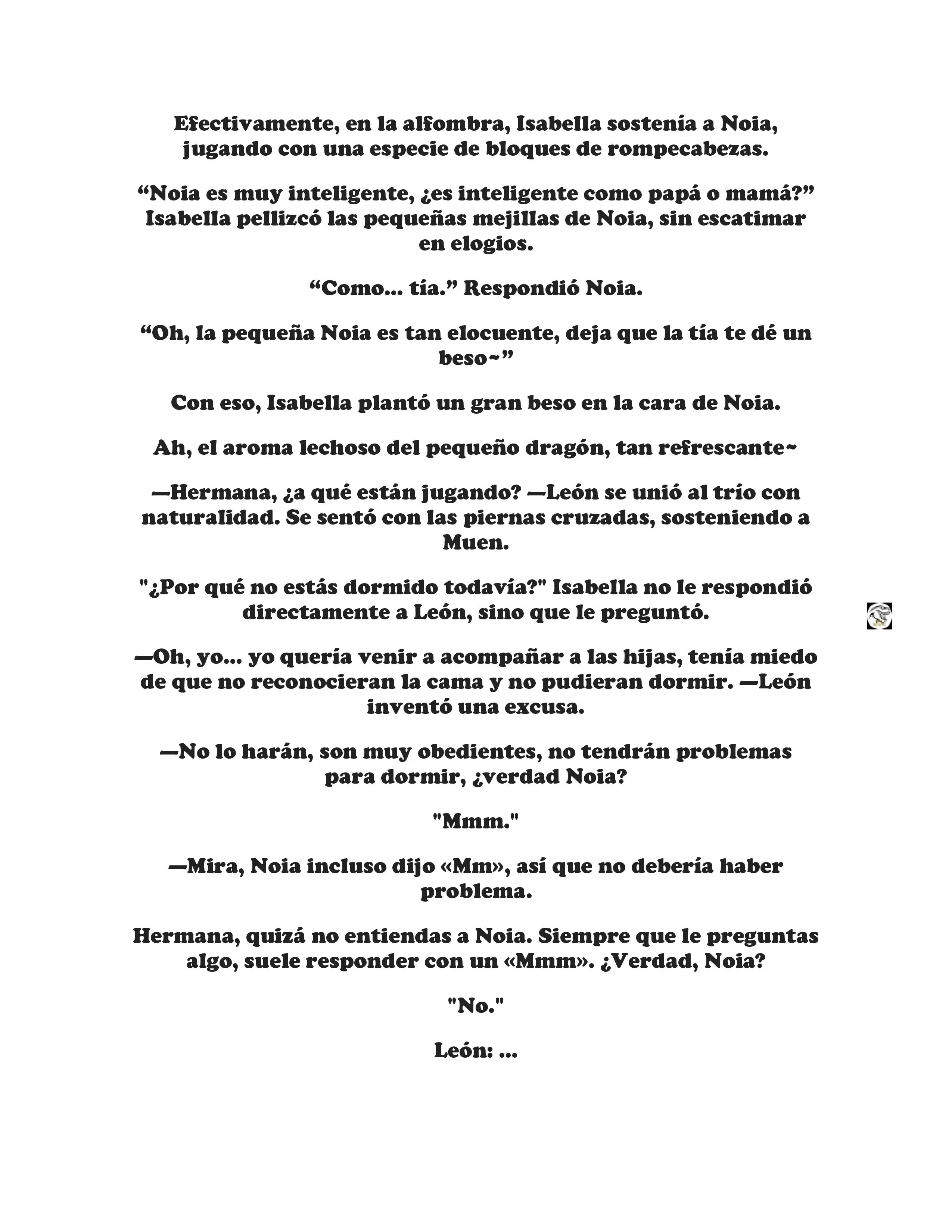 ¡Callate, dragon malvado! No quiero tener mas hijos contigo. (Novela) - Capítulo 72 - Página 7 - LectorTMOo