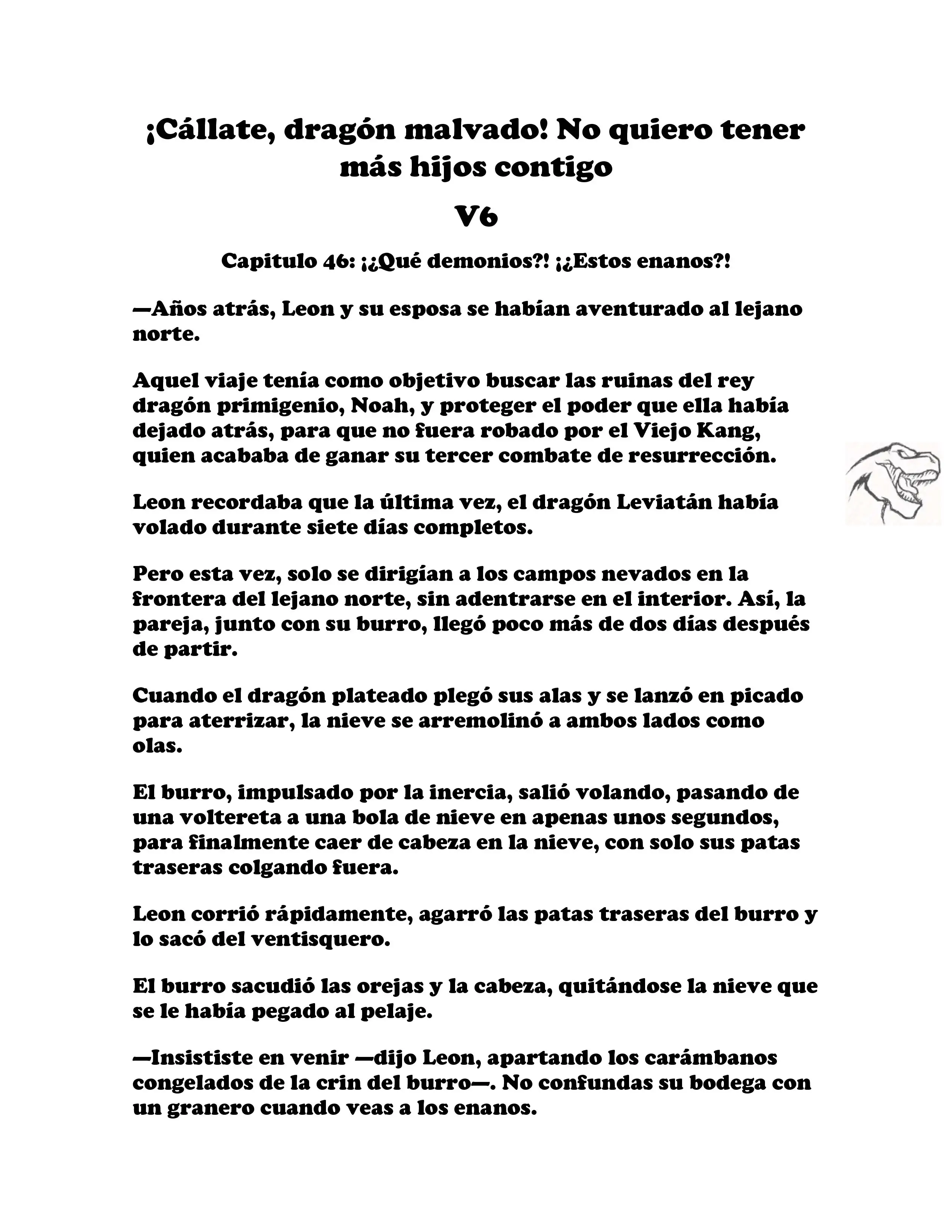 ¡Callate, dragon malvado! No quiero tener mas hijos contigo. (Novela) - Capítulo 727 - Página 2 - LectorTMOo