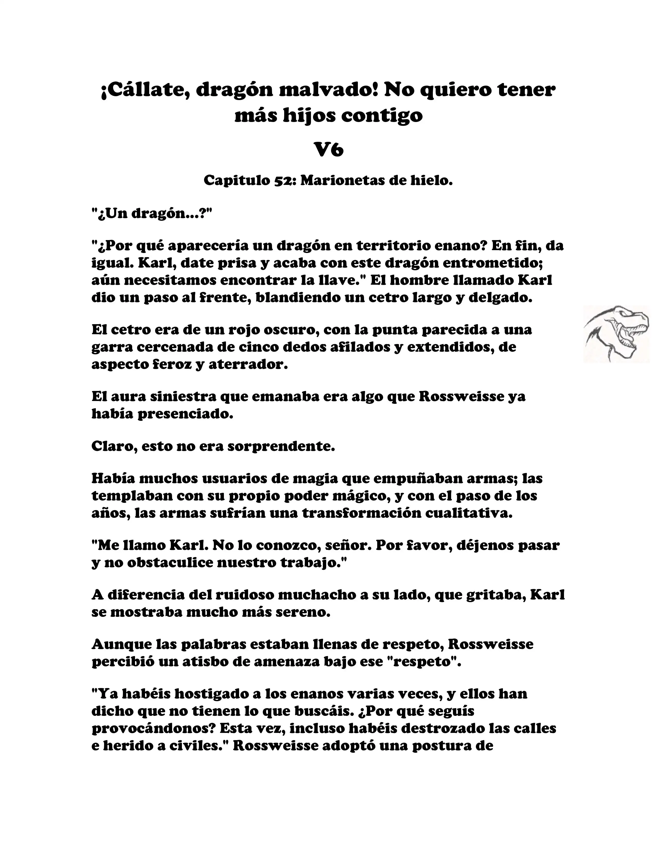 ¡Callate, dragon malvado! No quiero tener mas hijos contigo. (Novela) - Capítulo 733 - Página 2 - LectorTMOo