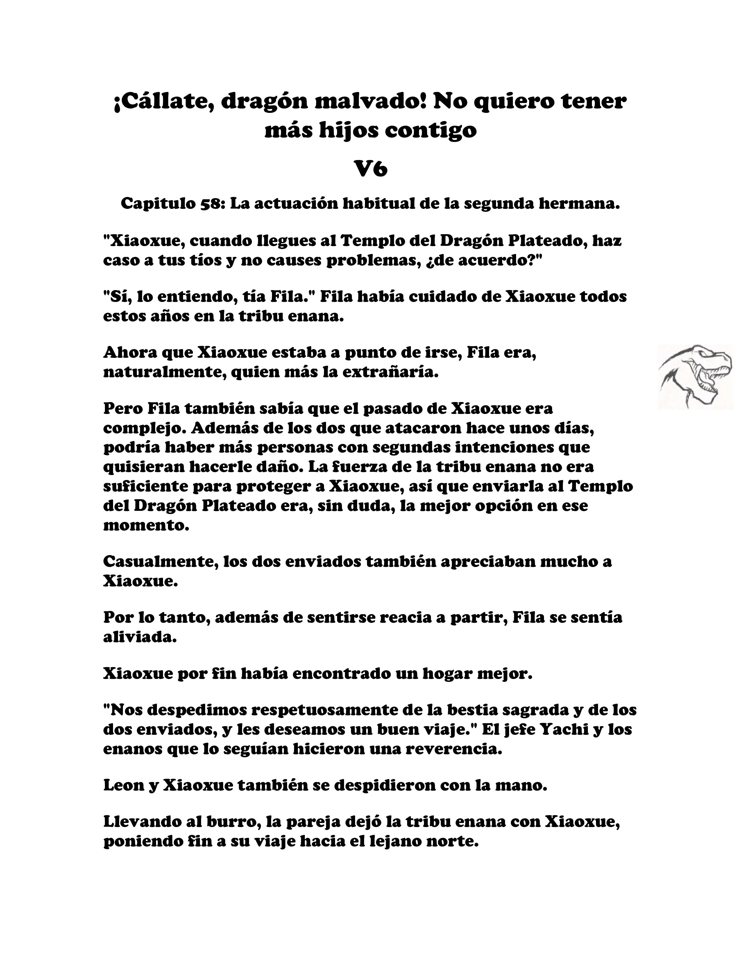¡Callate, dragon malvado! No quiero tener mas hijos contigo. (Novela) - Capítulo 739 - Página 2 - LectorTMOo