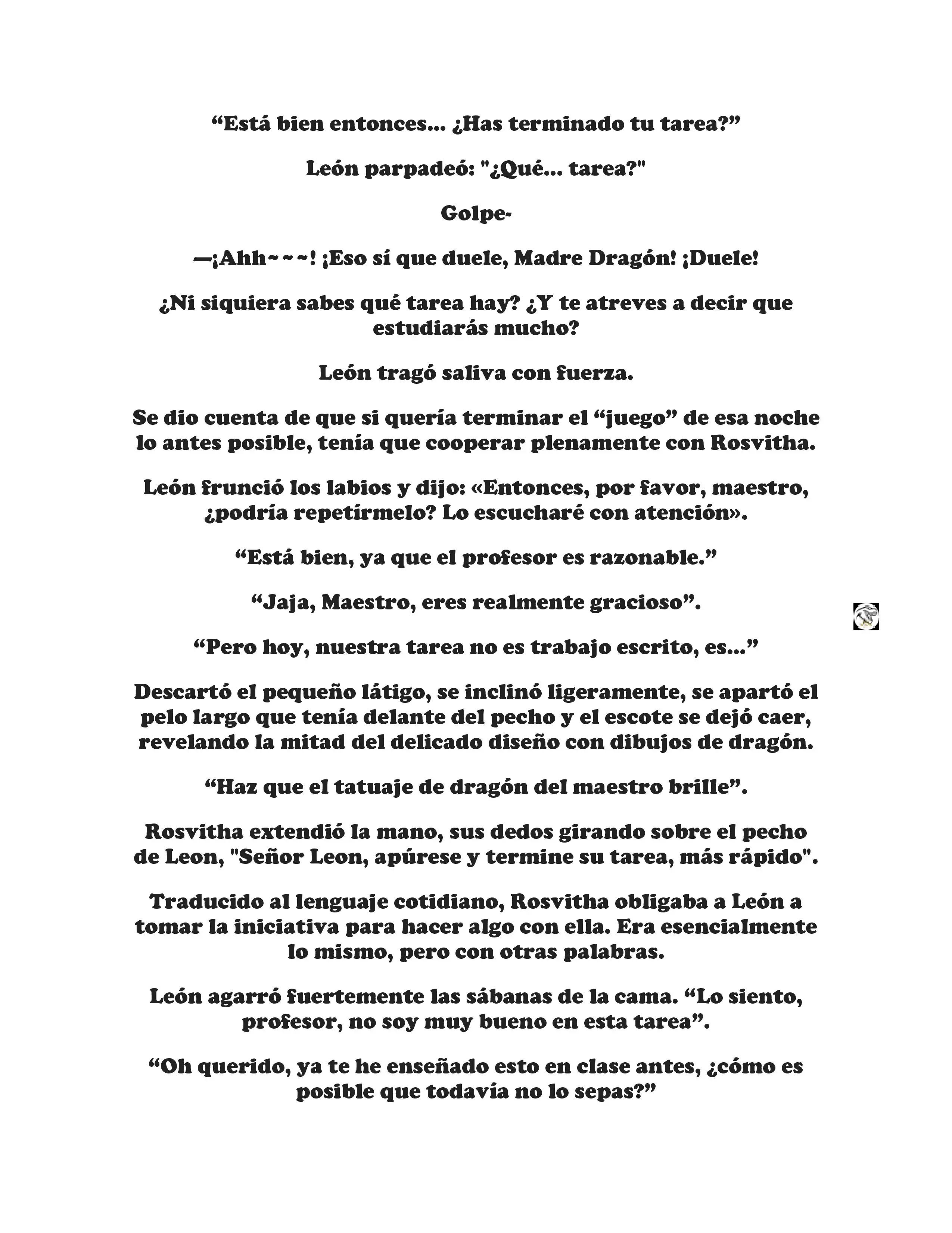 ¡Callate, dragon malvado! No quiero tener mas hijos contigo. (Novela) - Capítulo 75 - Página 5 - LectorTMOo