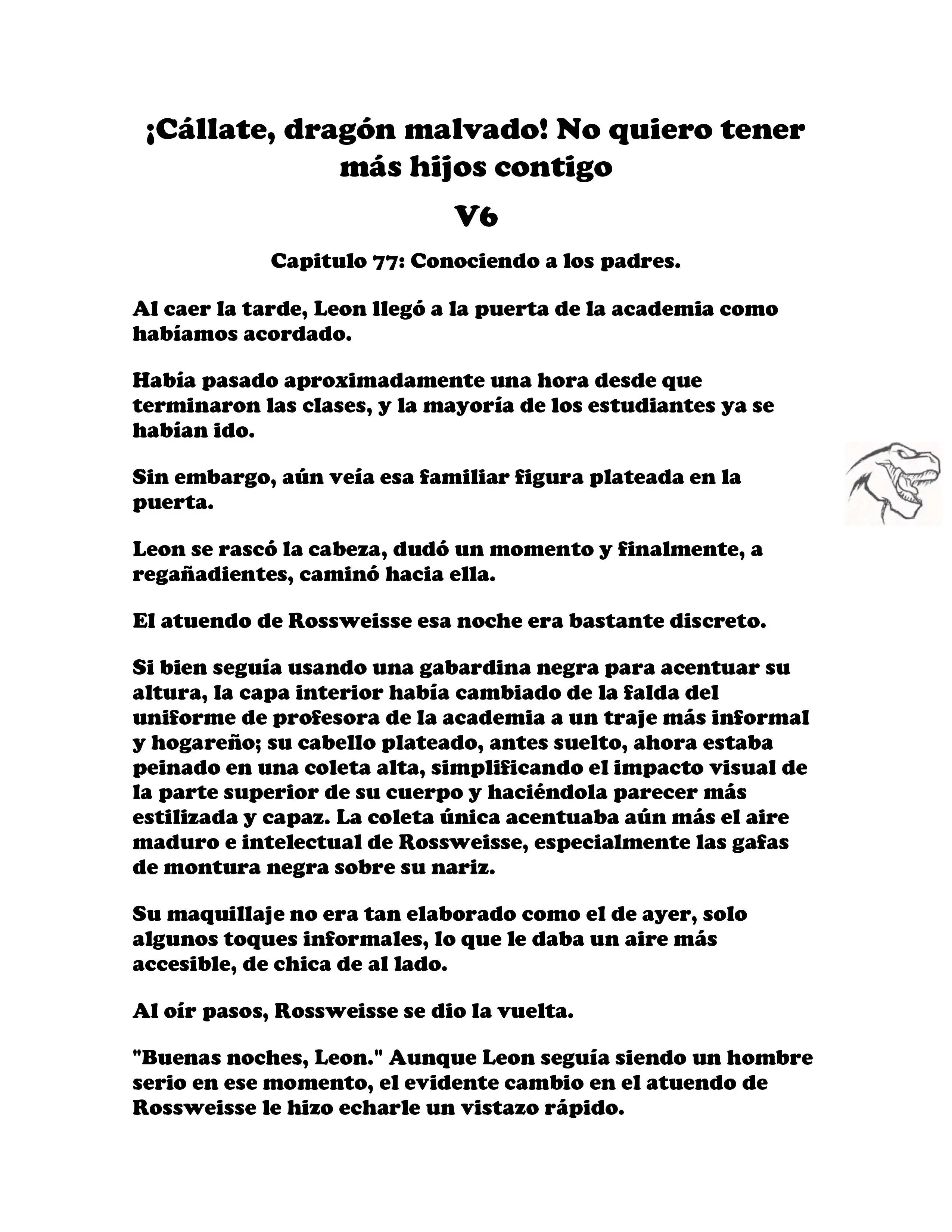 ¡Callate, dragon malvado! No quiero tener mas hijos contigo. (Novela) - Capítulo 758 - Página 2 - LectorTMOo