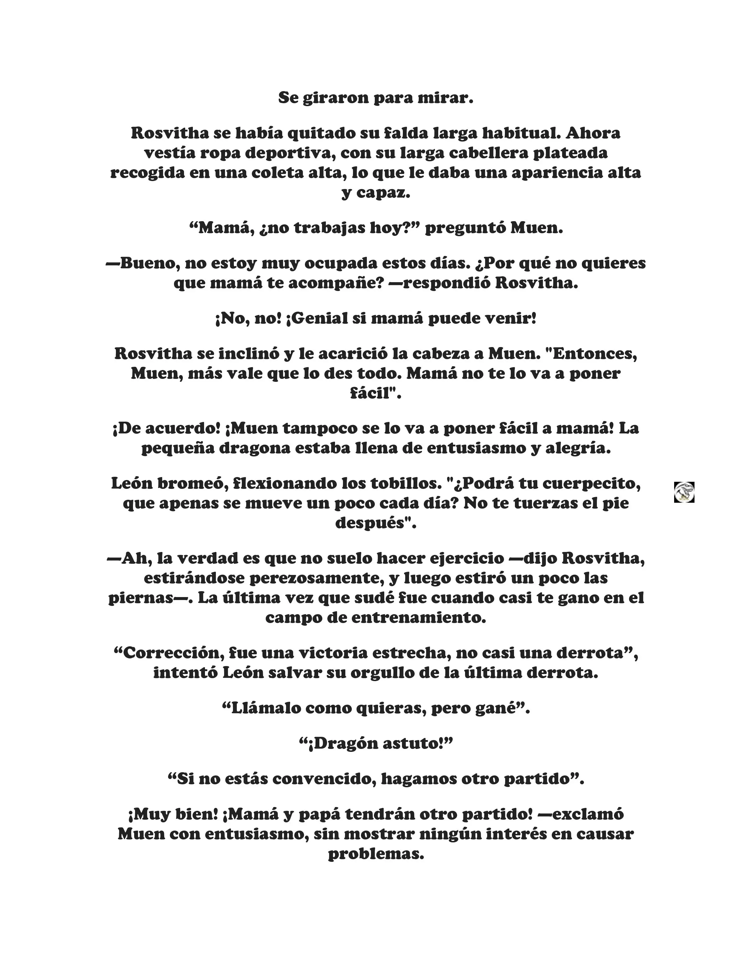 ¡Callate, dragon malvado! No quiero tener mas hijos contigo. (Novela) - Capítulo 76 - Página 4 - LectorTMOo