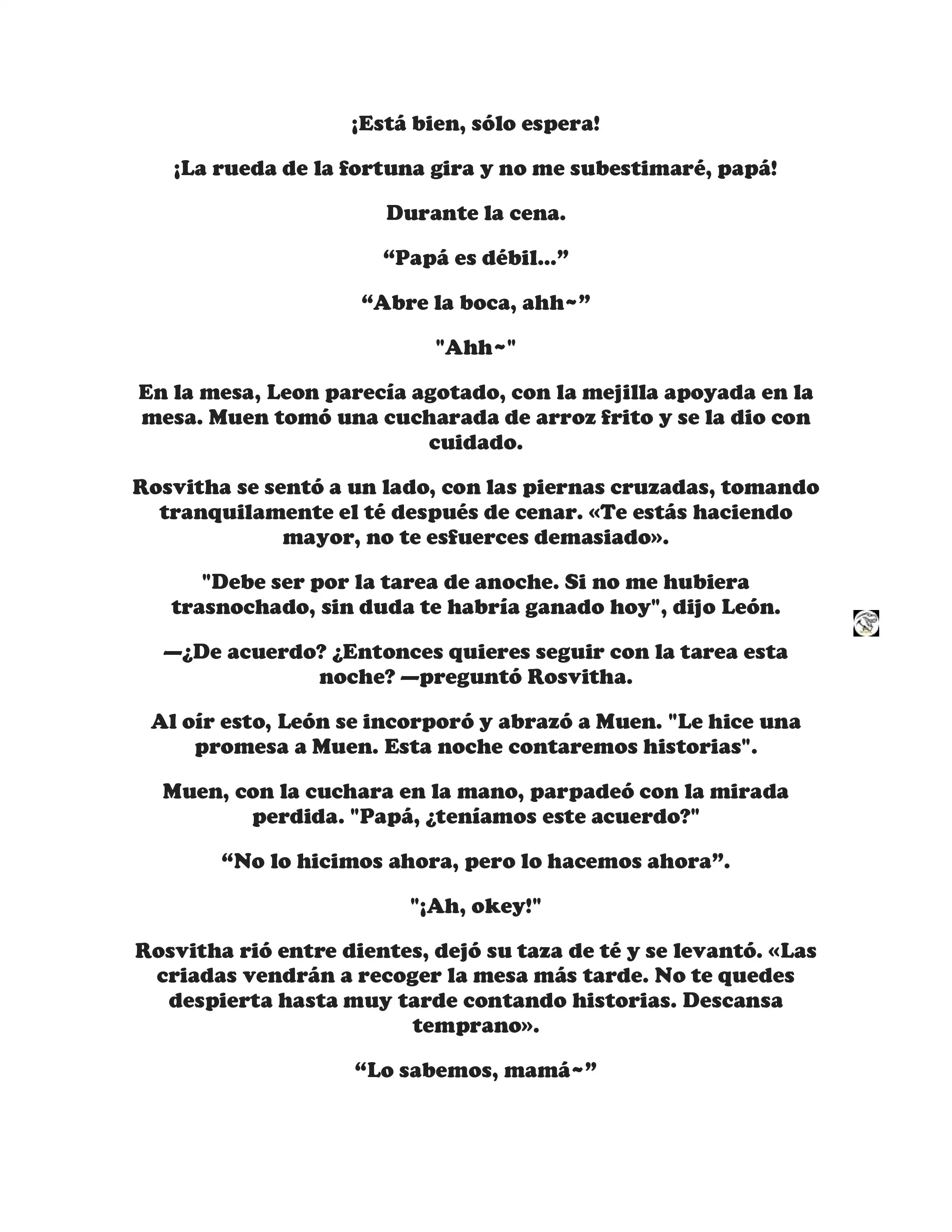 ¡Callate, dragon malvado! No quiero tener mas hijos contigo. (Novela) - Capítulo 76 - Página 8 - LectorTMOo