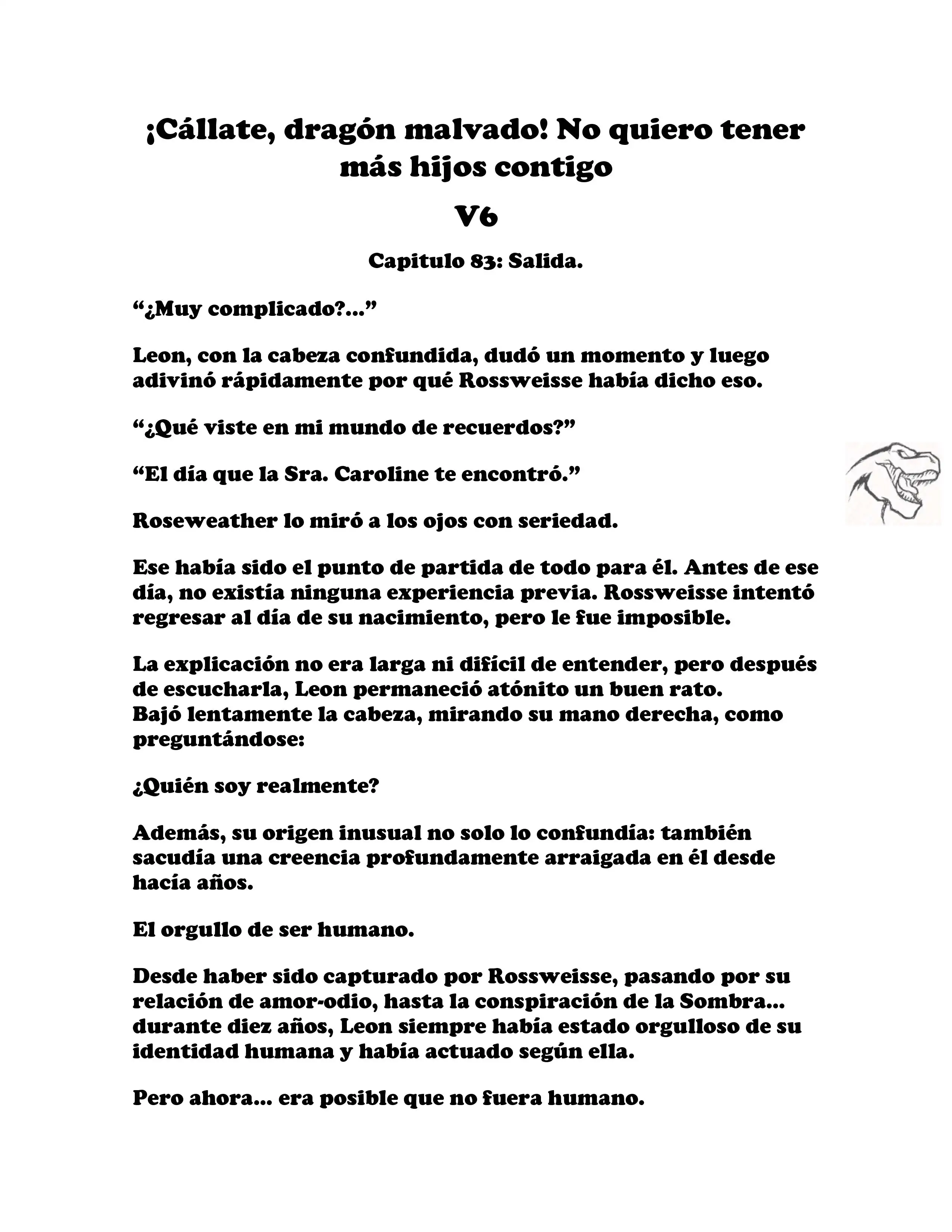 ¡Callate, dragon malvado! No quiero tener mas hijos contigo. (Novela) - Capítulo 764 - Página 2 - LectorTMOo