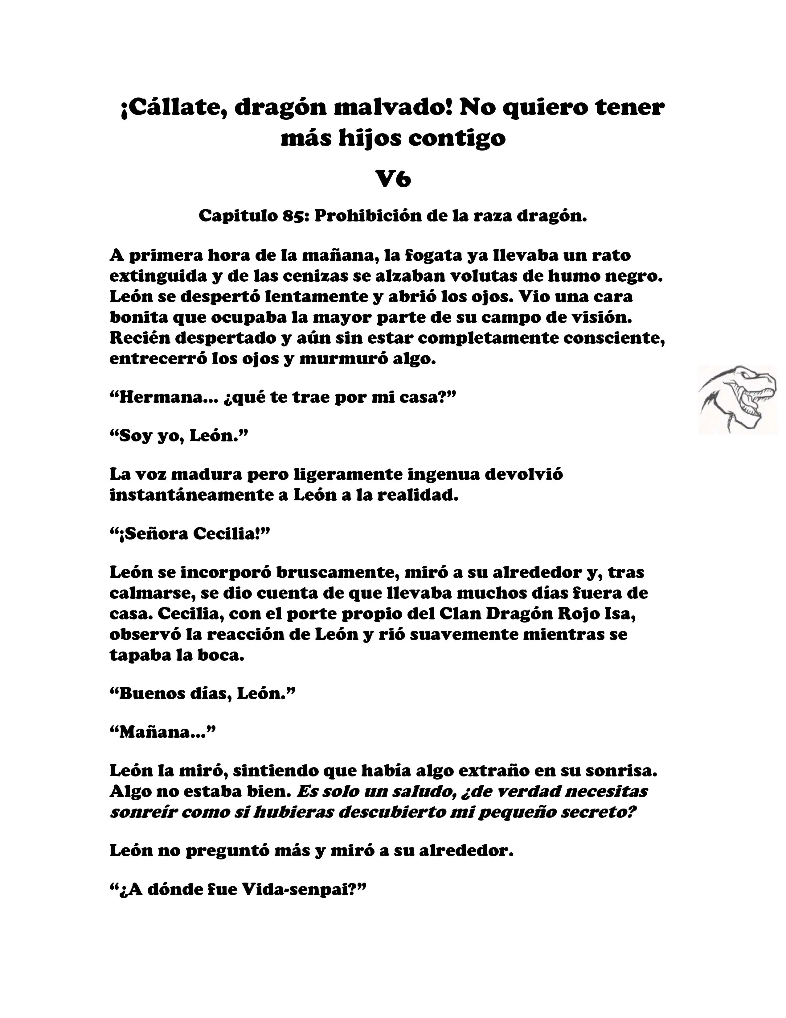 ¡Callate, dragon malvado! No quiero tener mas hijos contigo. (Novela) - Capítulo 766 - Página 2 - LectorTMOo