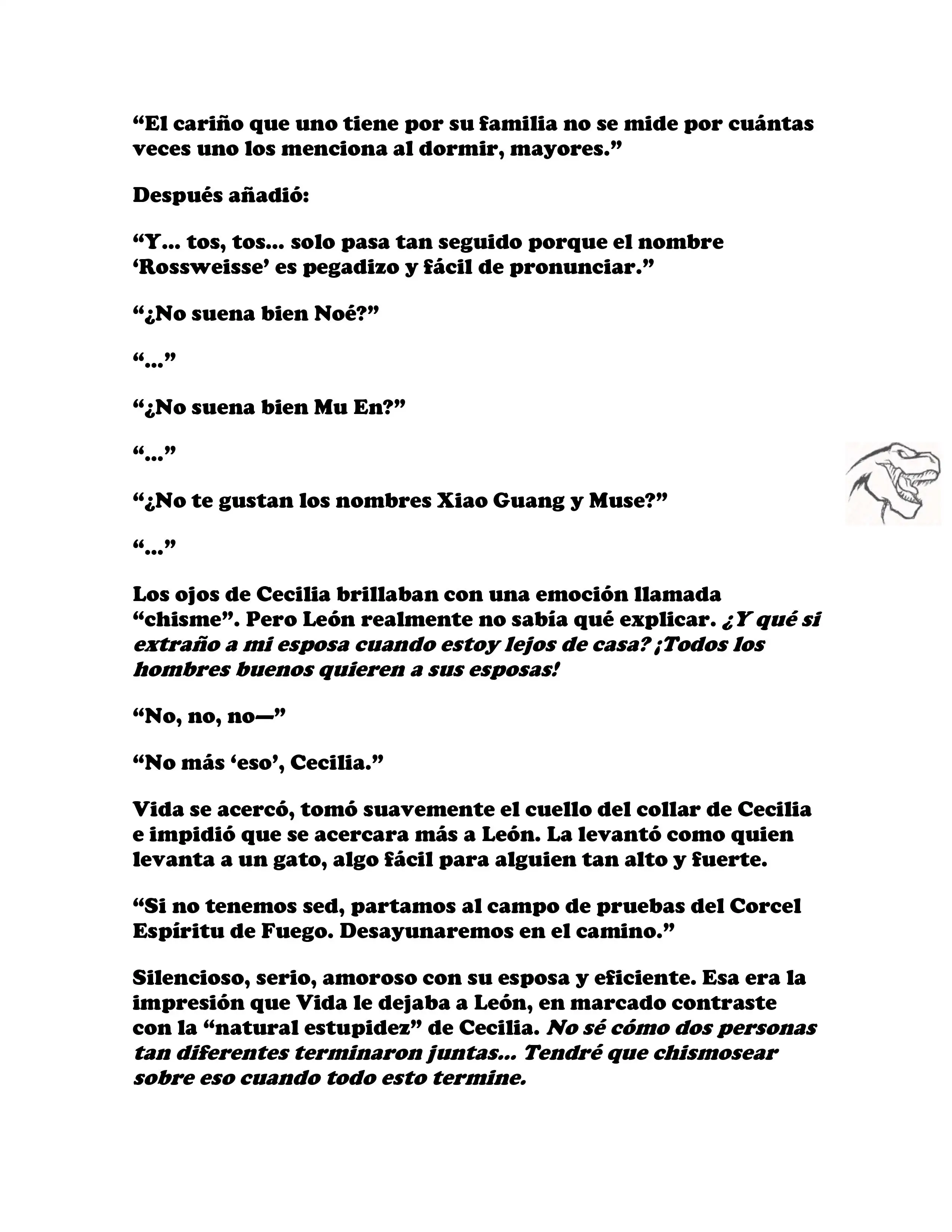 ¡Callate, dragon malvado! No quiero tener mas hijos contigo. (Novela) - Capítulo 766 - Página 4 - LectorTMOo