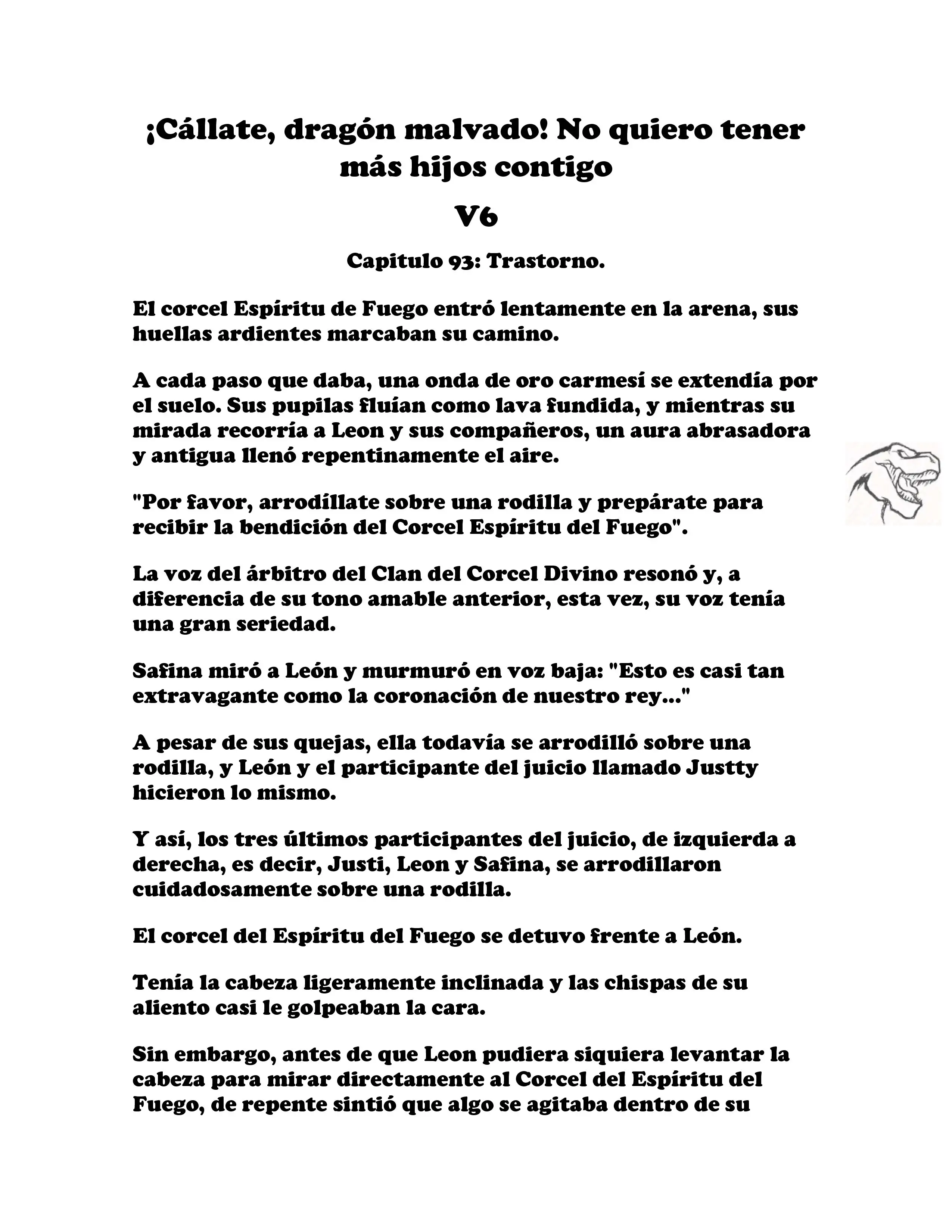 ¡Callate, dragon malvado! No quiero tener mas hijos contigo. (Novela) - Capítulo 775 - Página 2 - LectorTMOo