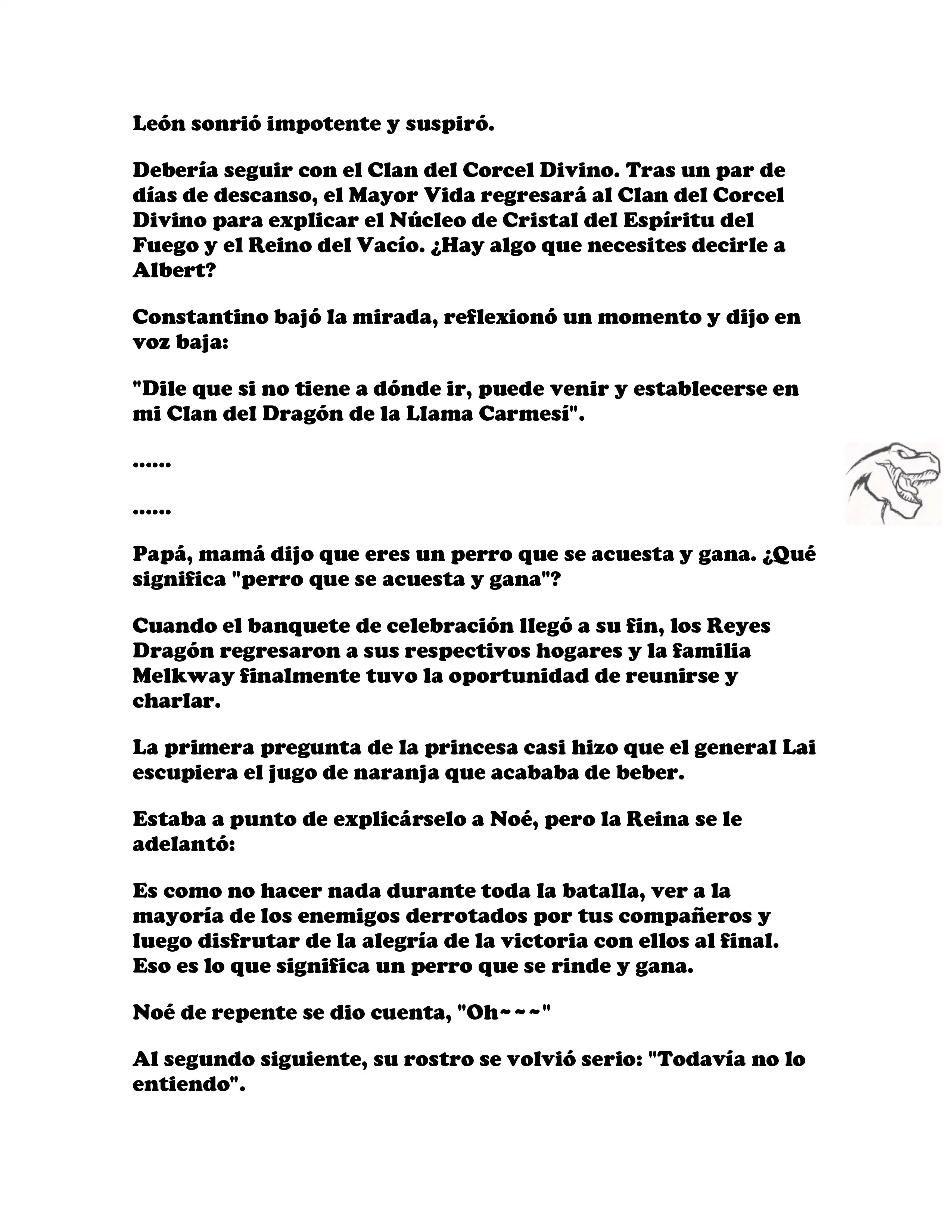 ¡Callate, dragon malvado! No quiero tener mas hijos contigo. (Novela) - Capítulo 783 - Página 5 - LectorTMOo