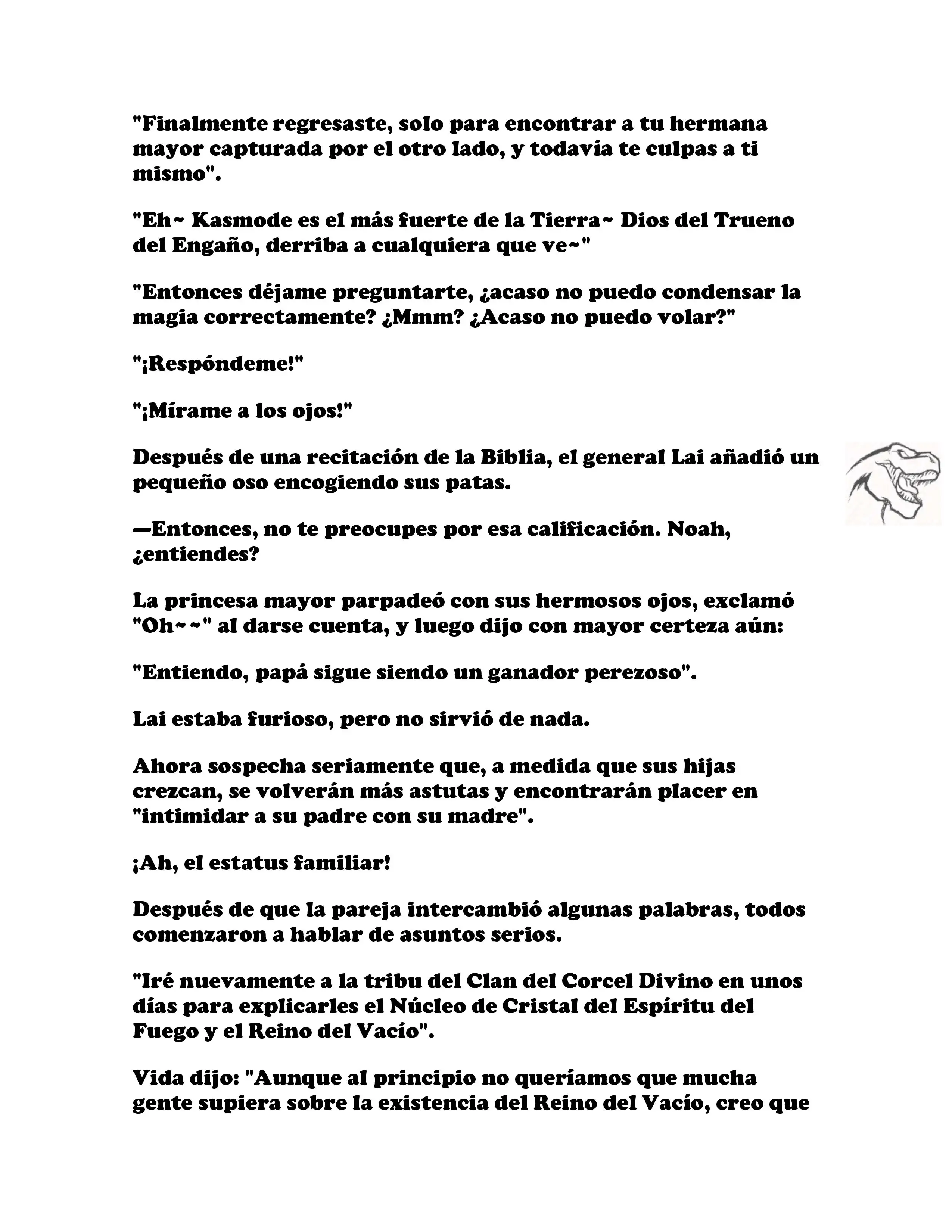 ¡Callate, dragon malvado! No quiero tener mas hijos contigo. (Novela) - Capítulo 783 - Página 7 - LectorTMOo