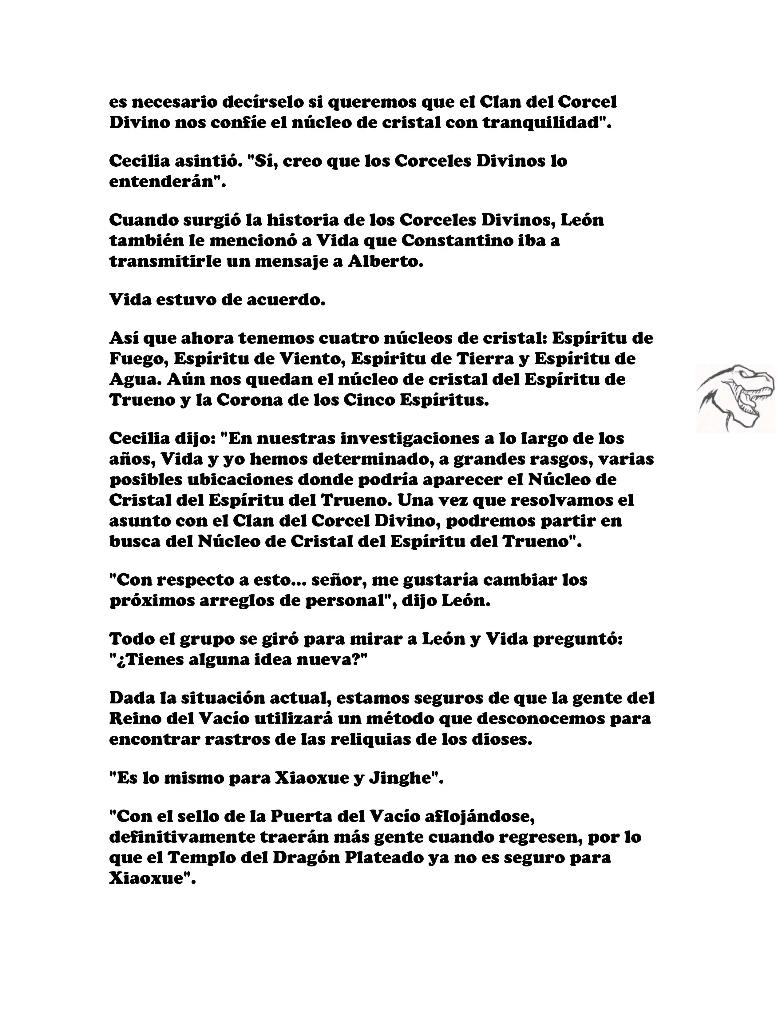 ¡Callate, dragon malvado! No quiero tener mas hijos contigo. (Novela) - Capítulo 783 - Página 8 - LectorTMOo