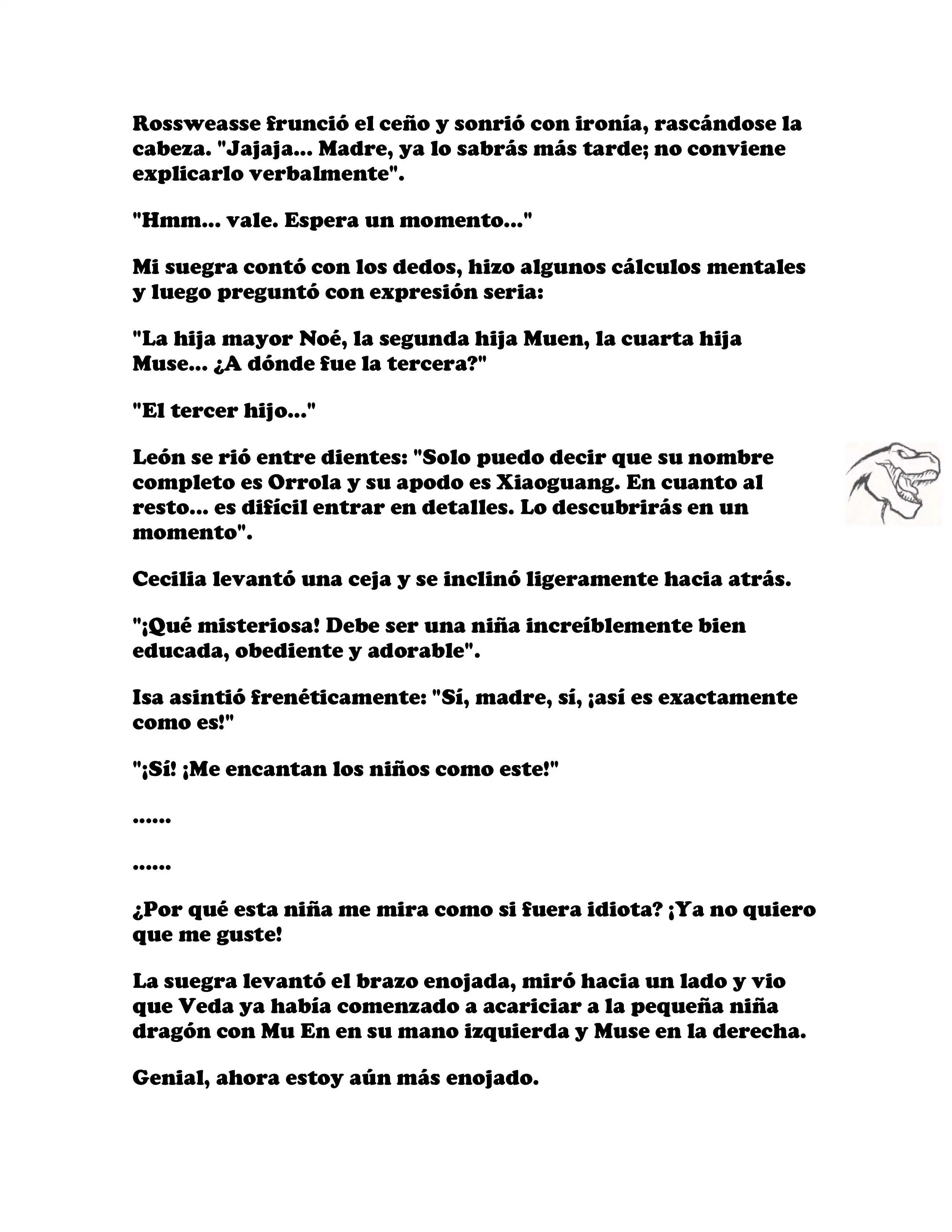 ¡Callate, dragon malvado! No quiero tener mas hijos contigo. (Novela) - Capítulo 784 - Página 6 - LectorTMOo