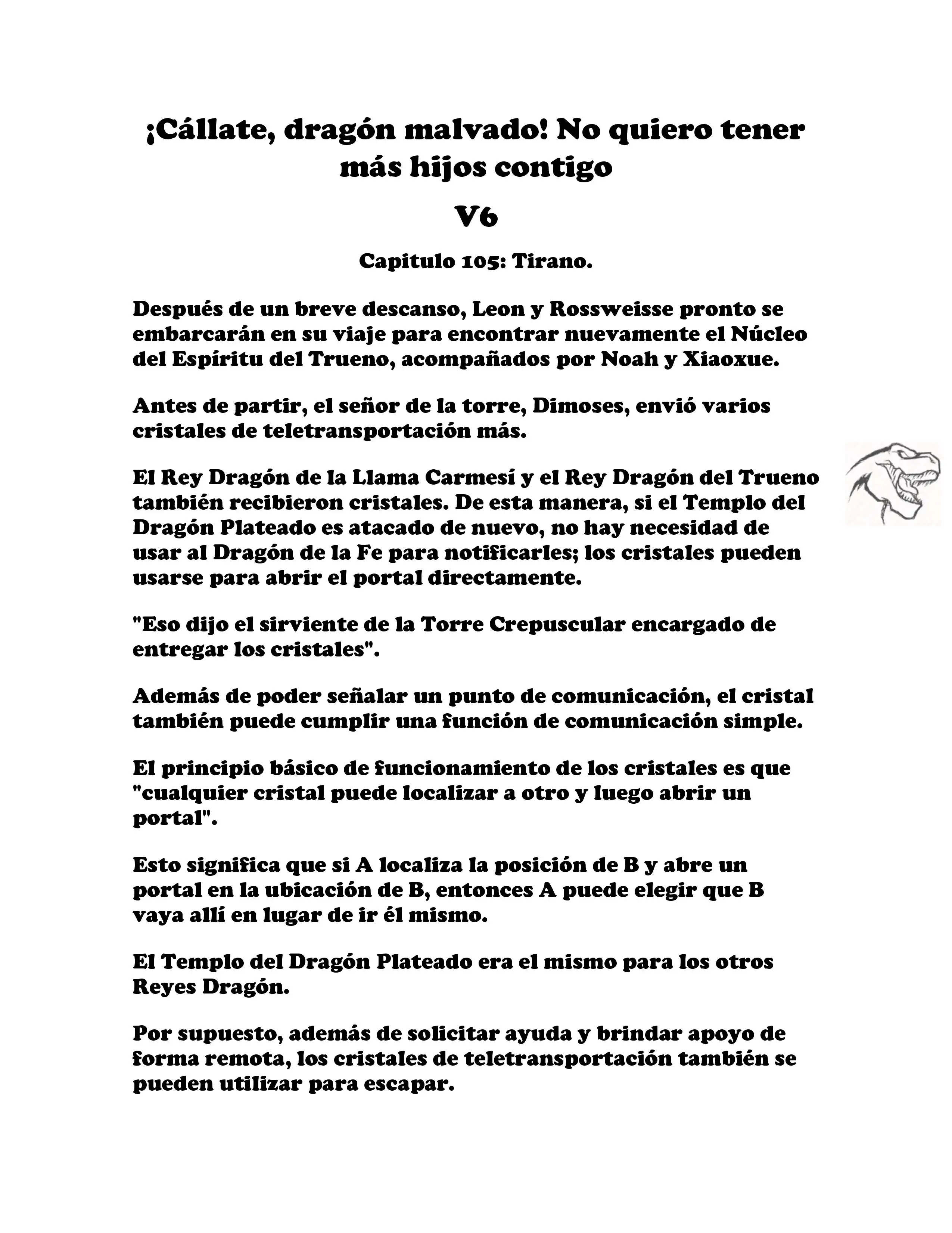 ¡Callate, dragon malvado! No quiero tener mas hijos contigo. (Novela) - Capítulo 787 - Página 2 - LectorTMOo