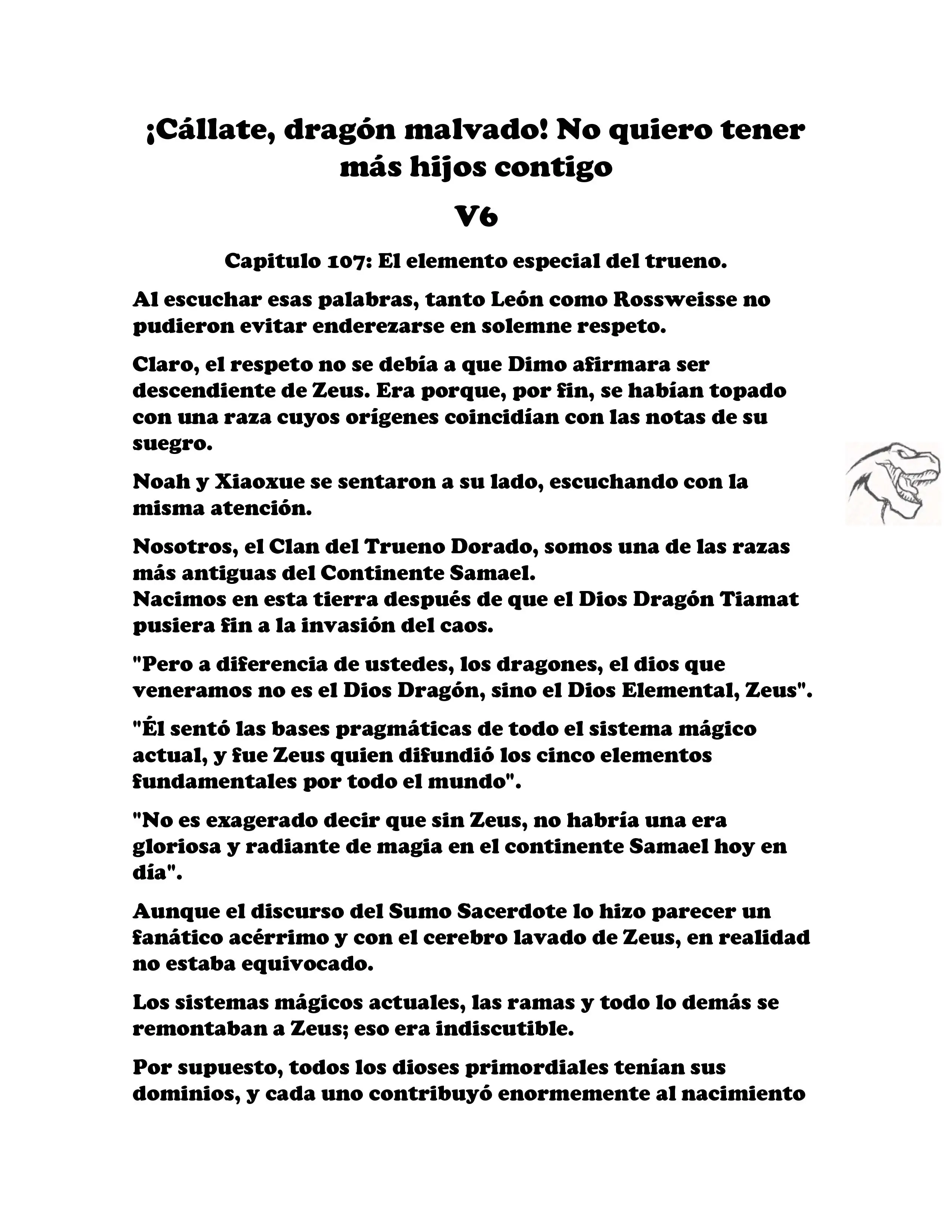 ¡Callate, dragon malvado! No quiero tener mas hijos contigo. (Novela) - Capítulo 789 - Página 2 - LectorTMOo