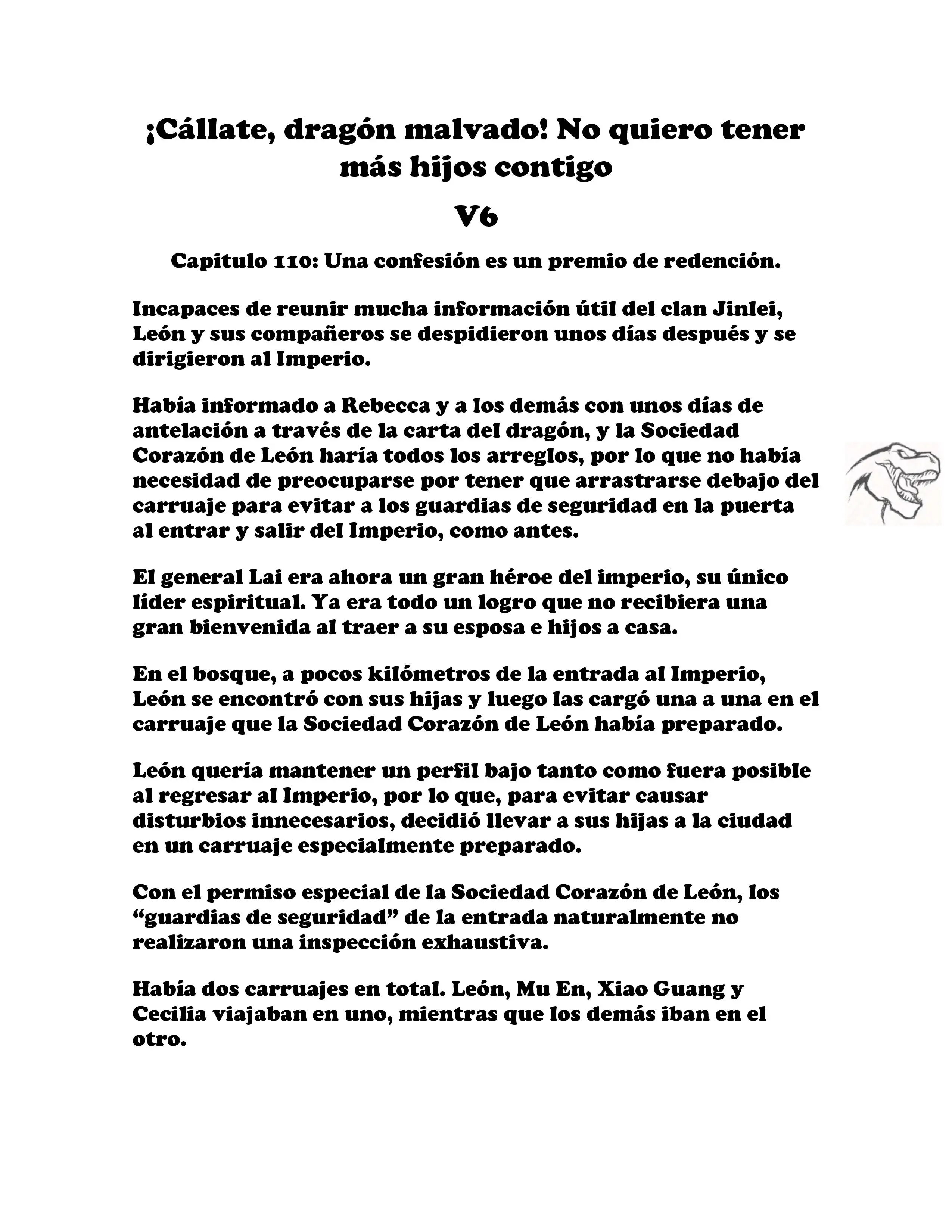 ¡Callate, dragon malvado! No quiero tener mas hijos contigo. (Novela) - Capítulo 792 - Página 2 - LectorTMOo