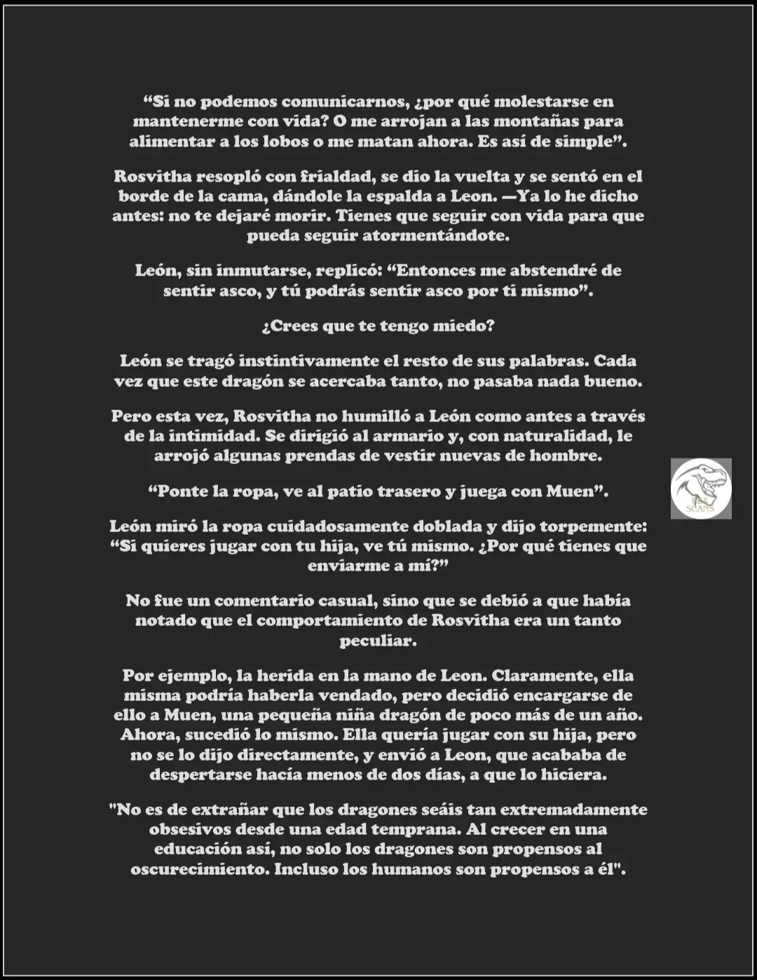 ¡Callate, dragon malvado! No quiero tener mas hijos contigo. (Novela) - Capítulo 8 - Página 5 - LectorTMOo
