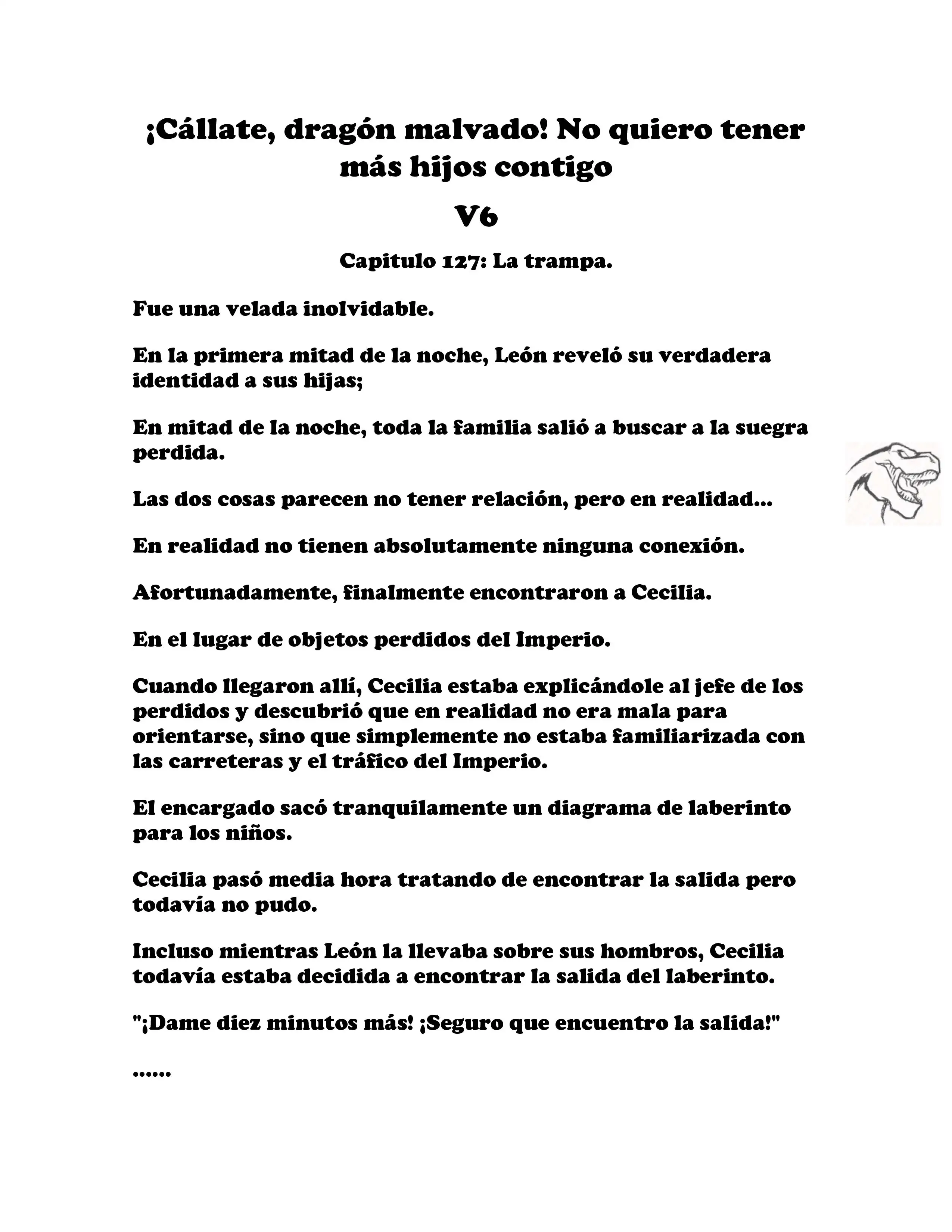 ¡Callate, dragon malvado! No quiero tener mas hijos contigo. (Novela) - Capítulo 809 - Página 2 - LectorTMOo