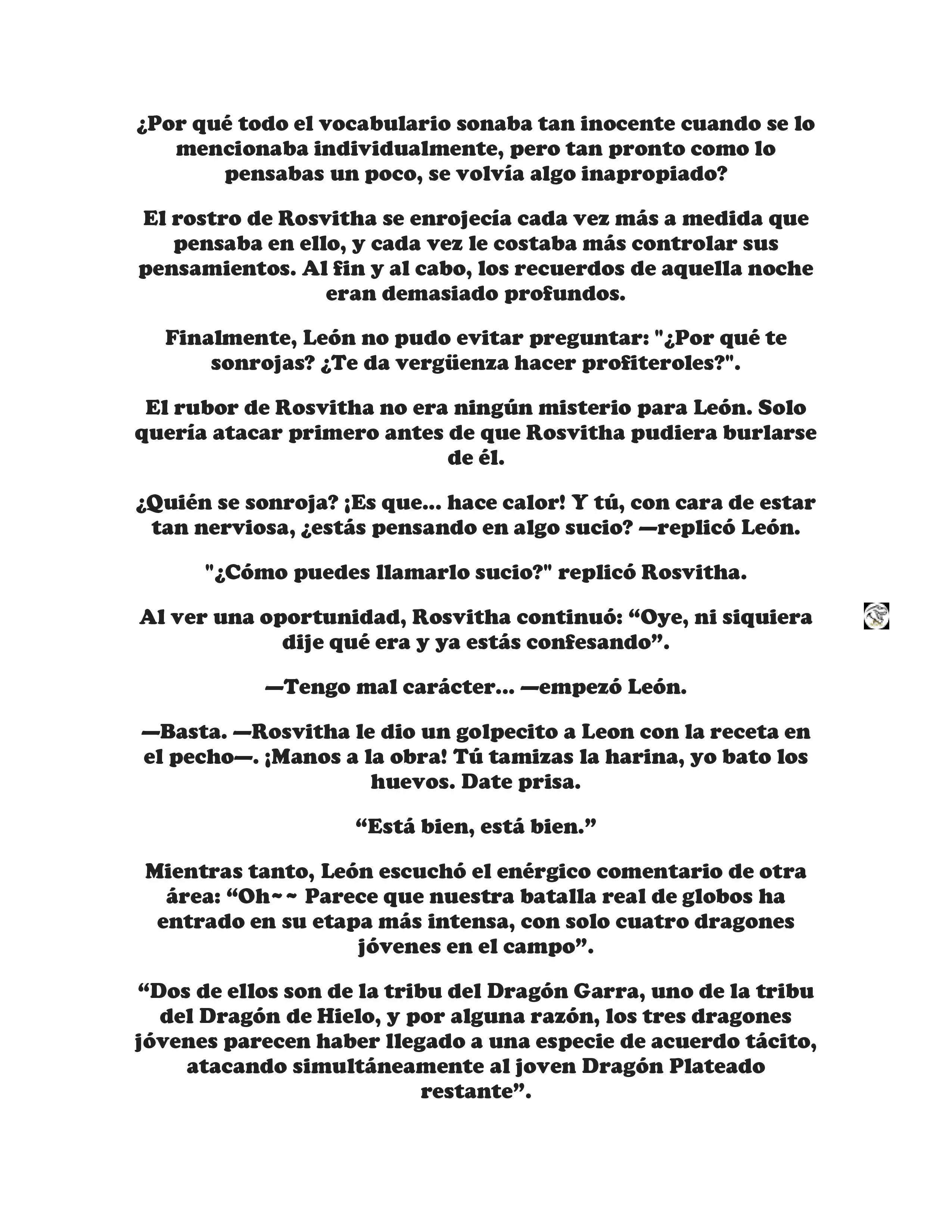 ¡Callate, dragon malvado! No quiero tener mas hijos contigo. (Novela) - Capítulo 81 - Página 6 - LectorTMOo