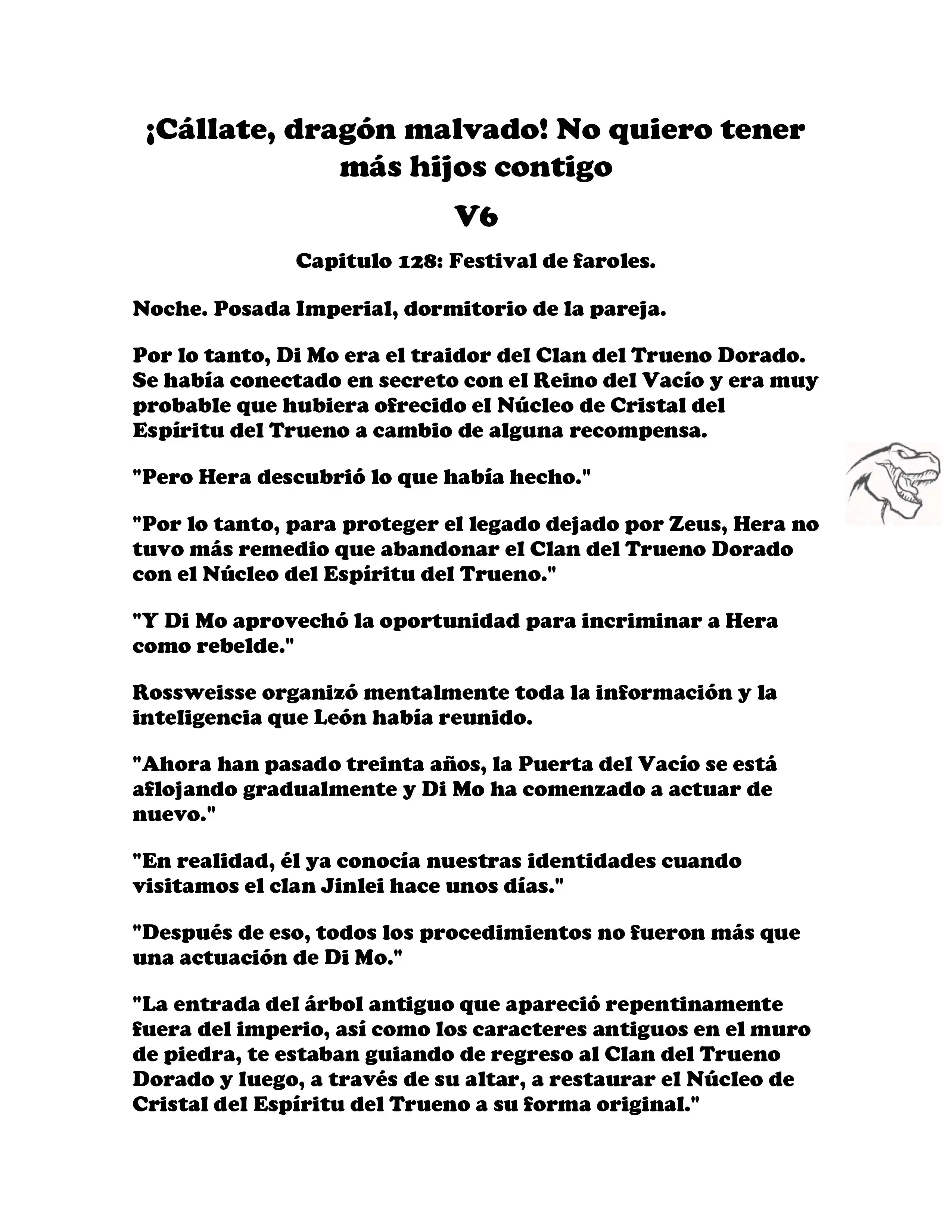 ¡Callate, dragon malvado! No quiero tener mas hijos contigo. (Novela) - Capítulo 810 - Página 2 - LectorTMOo