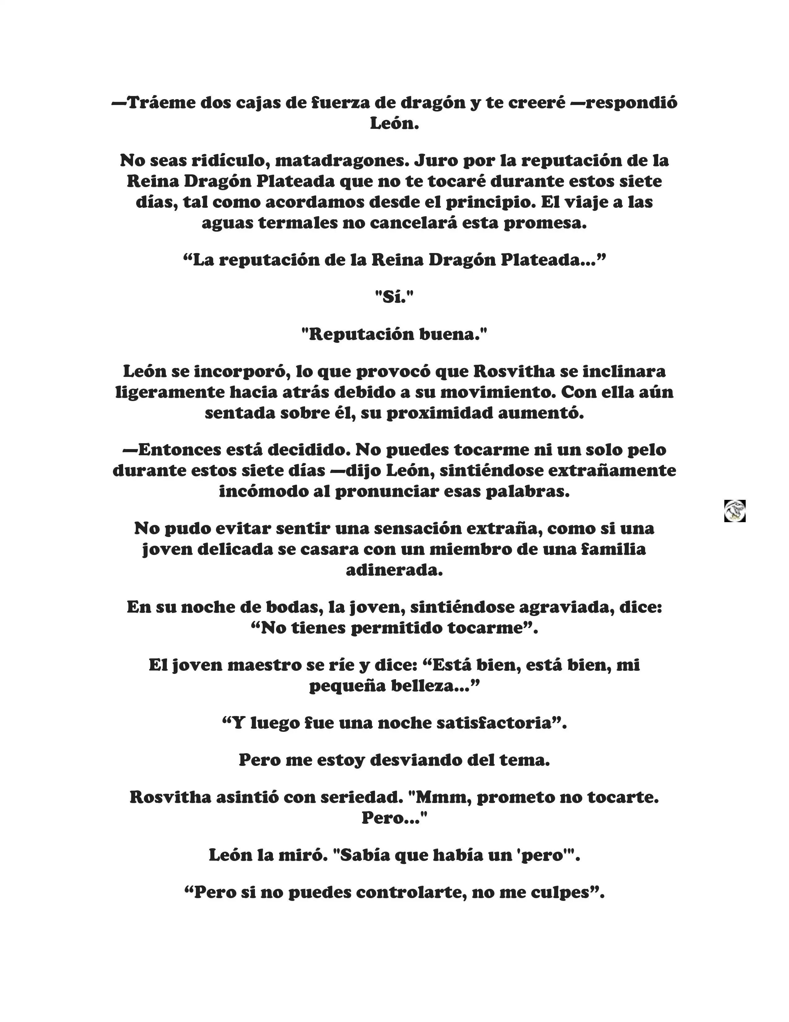 ¡Callate, dragon malvado! No quiero tener mas hijos contigo. (Novela) - Capítulo 82 - Página 5 - LectorTMOo